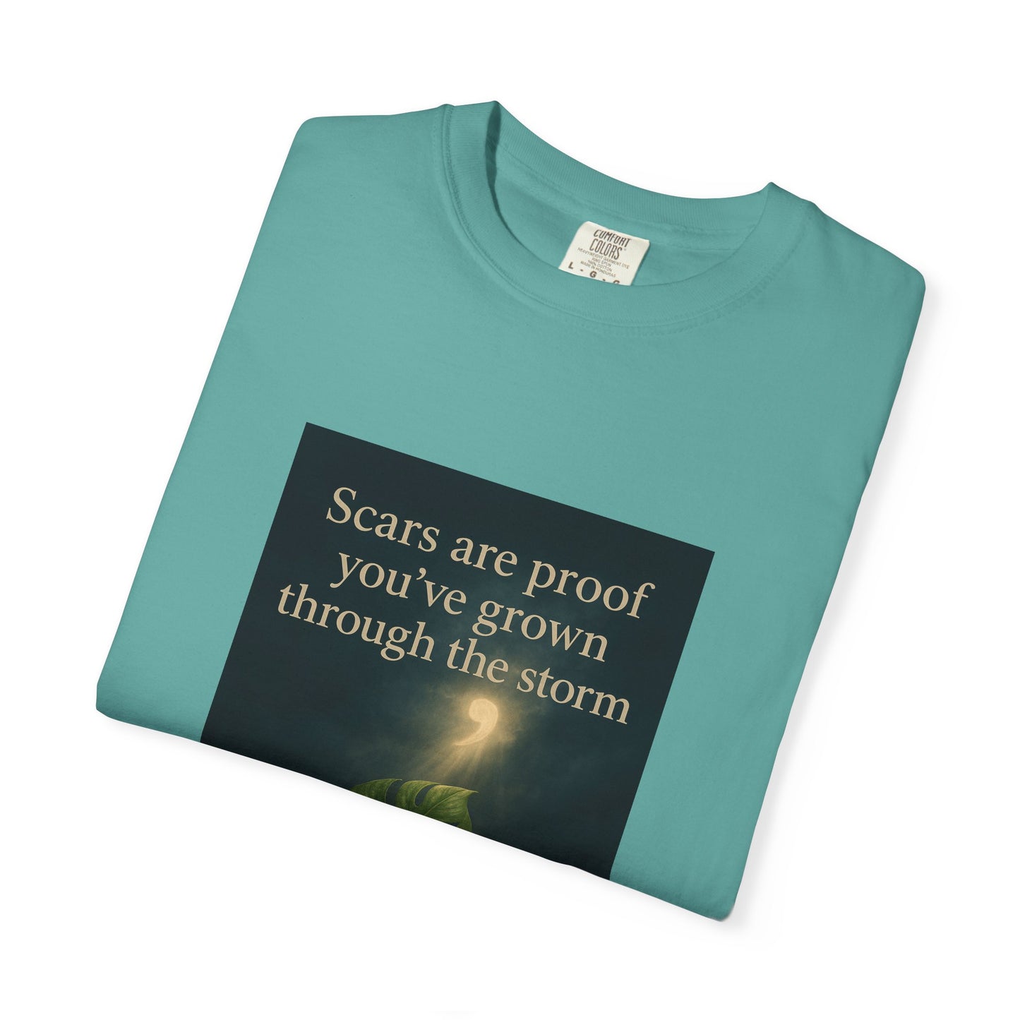 Inspiring Growth T-Shirt - Scars are Proof, Perfect for Motivational Gifts, Self-Care, Encouragement, Unisex Apparel