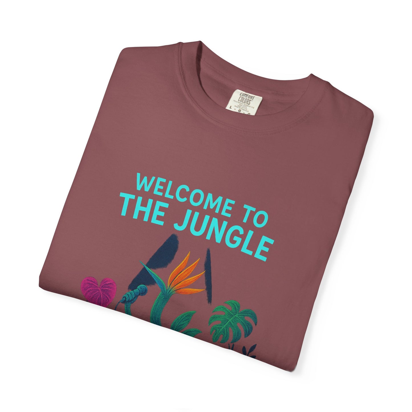 Welcome to the Jungle T-Shirt - Vibrant Unisex Tees for Nature Lovers, Music Festivals, Summer, Gifts, Eco-Friendly Fashion