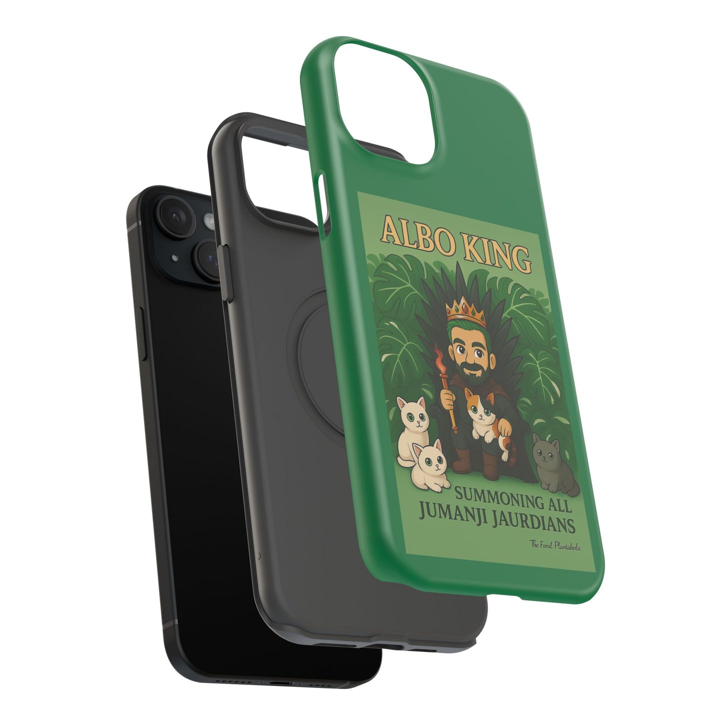 Impact-Resistant Phone Case — "Albo King" Jumanji Guardian Design