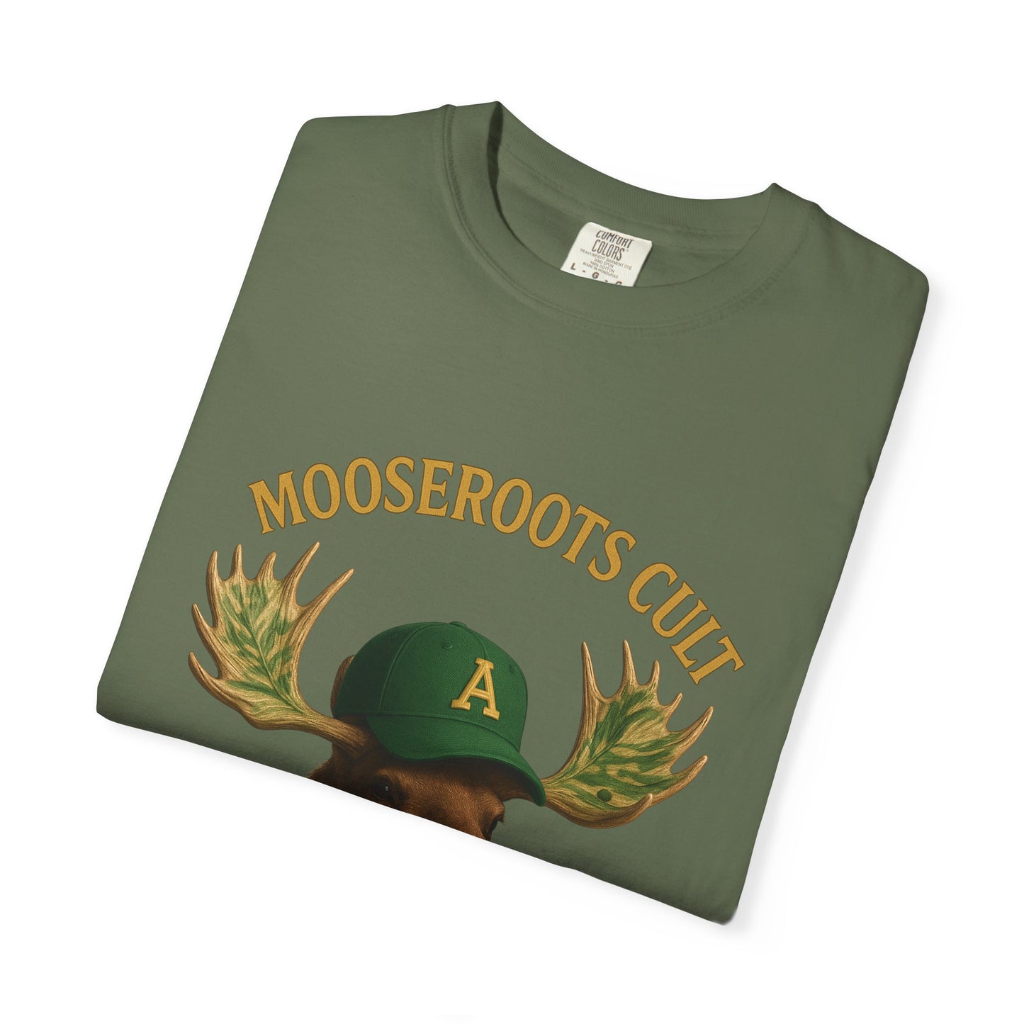 Moose Root Fan T-Shirt - Unisex Garment-Dyed Tee