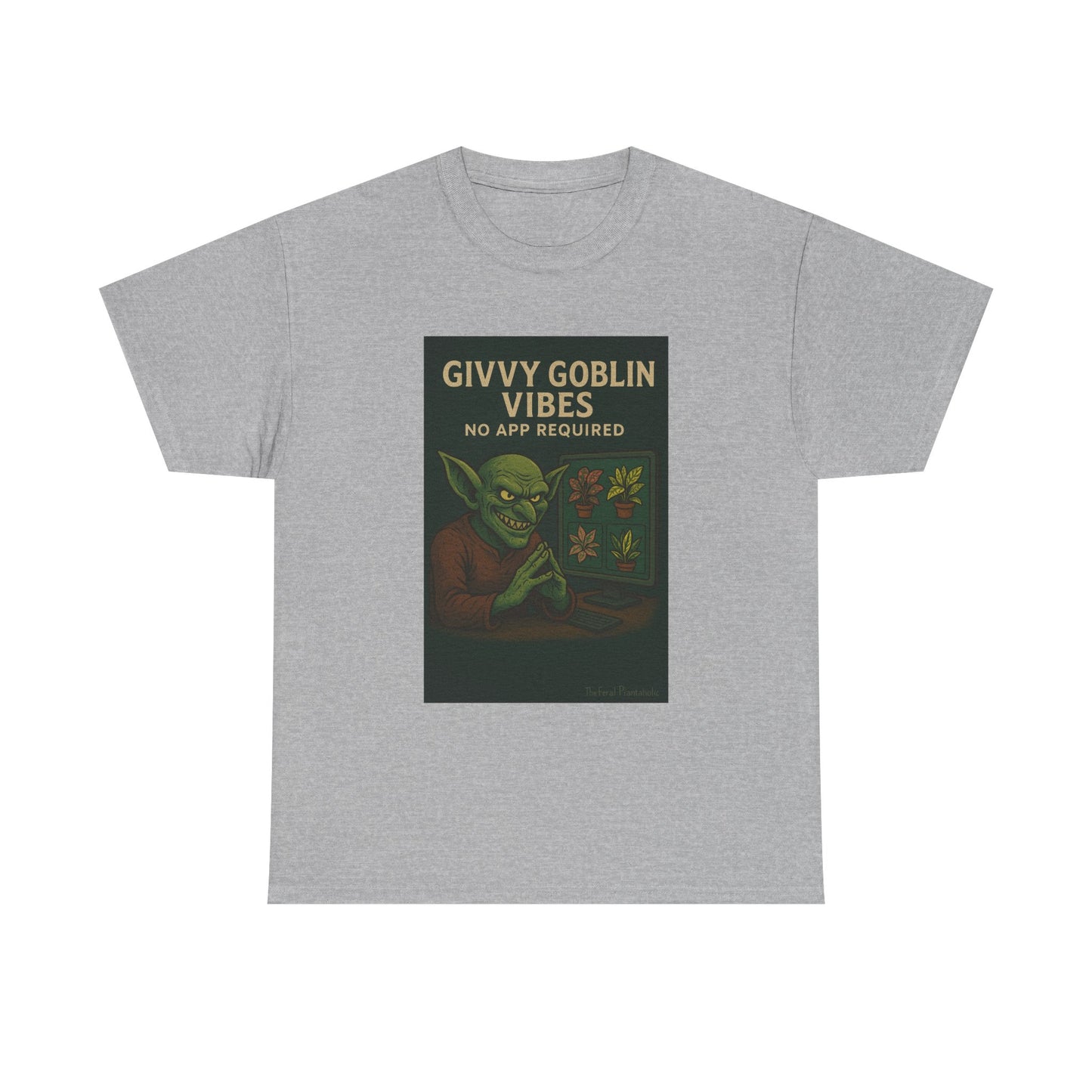 Gobby Goblin Vibes Tee, Unisex T-Shirt, Halloween Costume, Fun Apparel, Gifts for Him, Festival Wear, Graphic Tee