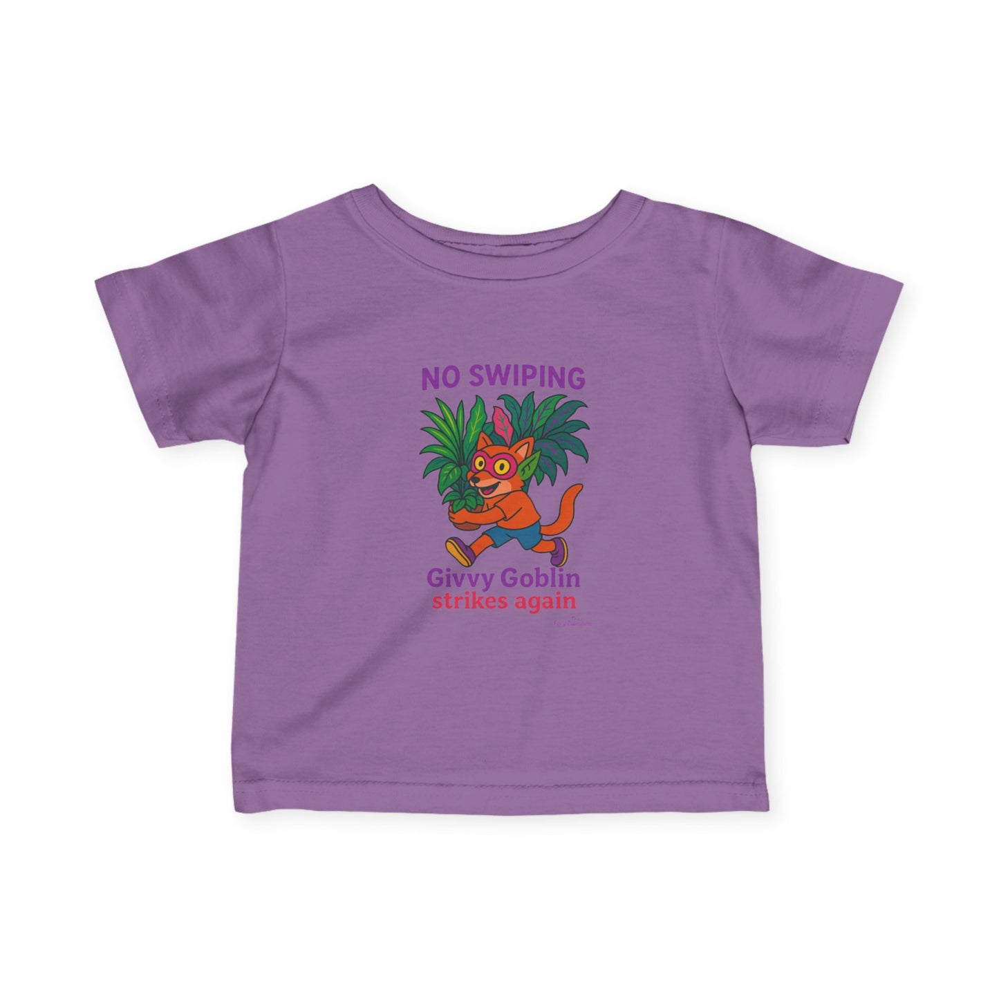 Playful Infant Tee with Goblin Design, Cute Baby Shirt, Fun Toddler Top, Gift for Kids, Nursery Decor, Playful Clothing