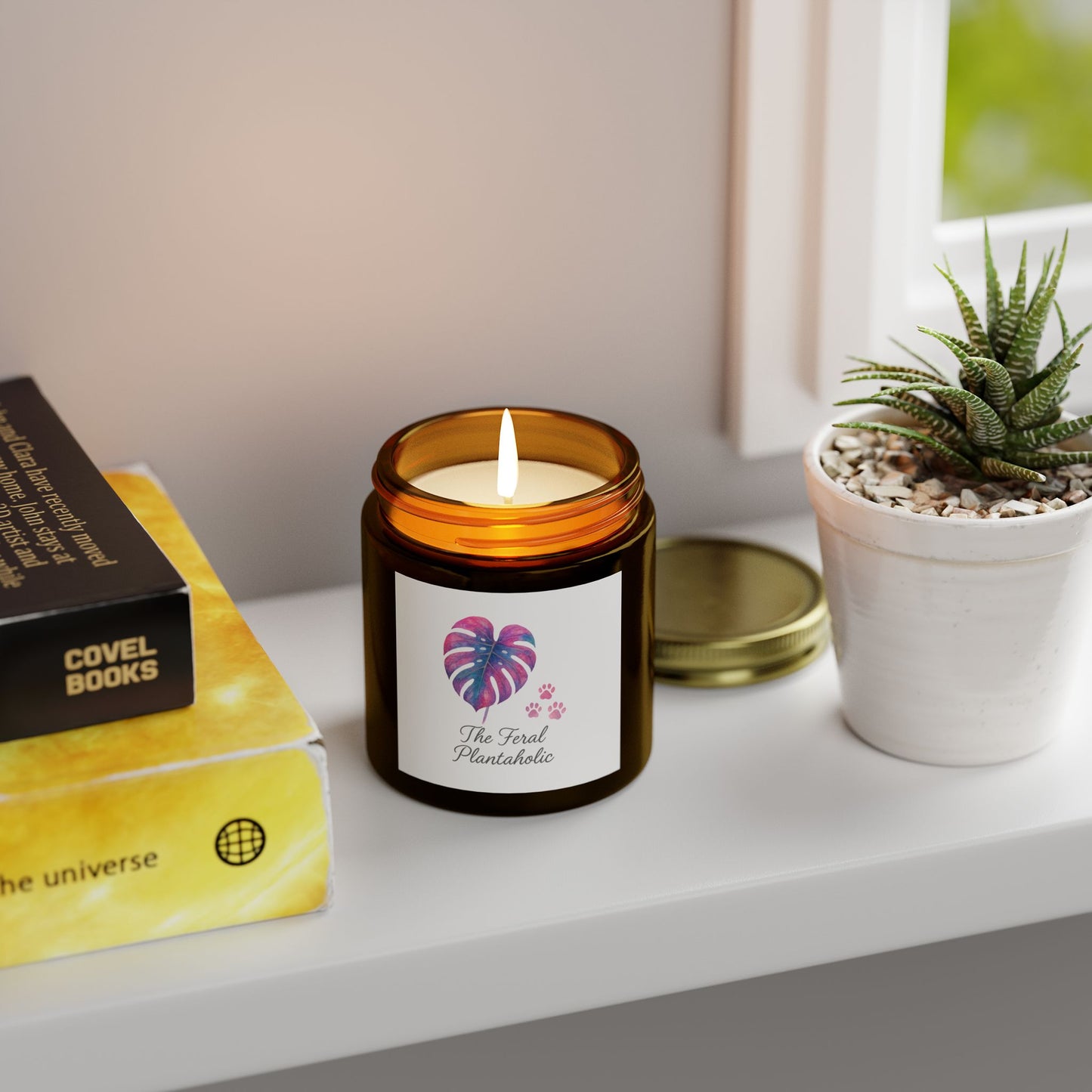Scented Candles, Coconut Apricot Wax (4oz, 9oz)