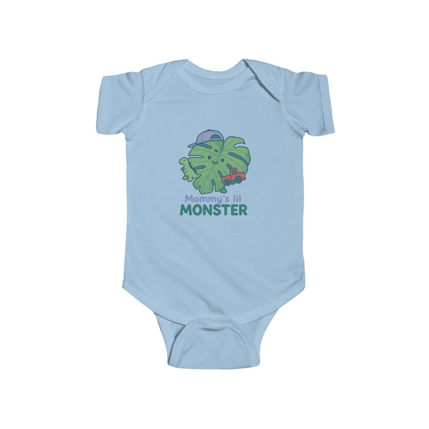 Cute Monster Baby Bodysuit, Adorable Baby Outfit, Gift for Newborns, Toddler Clothes, Mommy's Little Monster Apparel