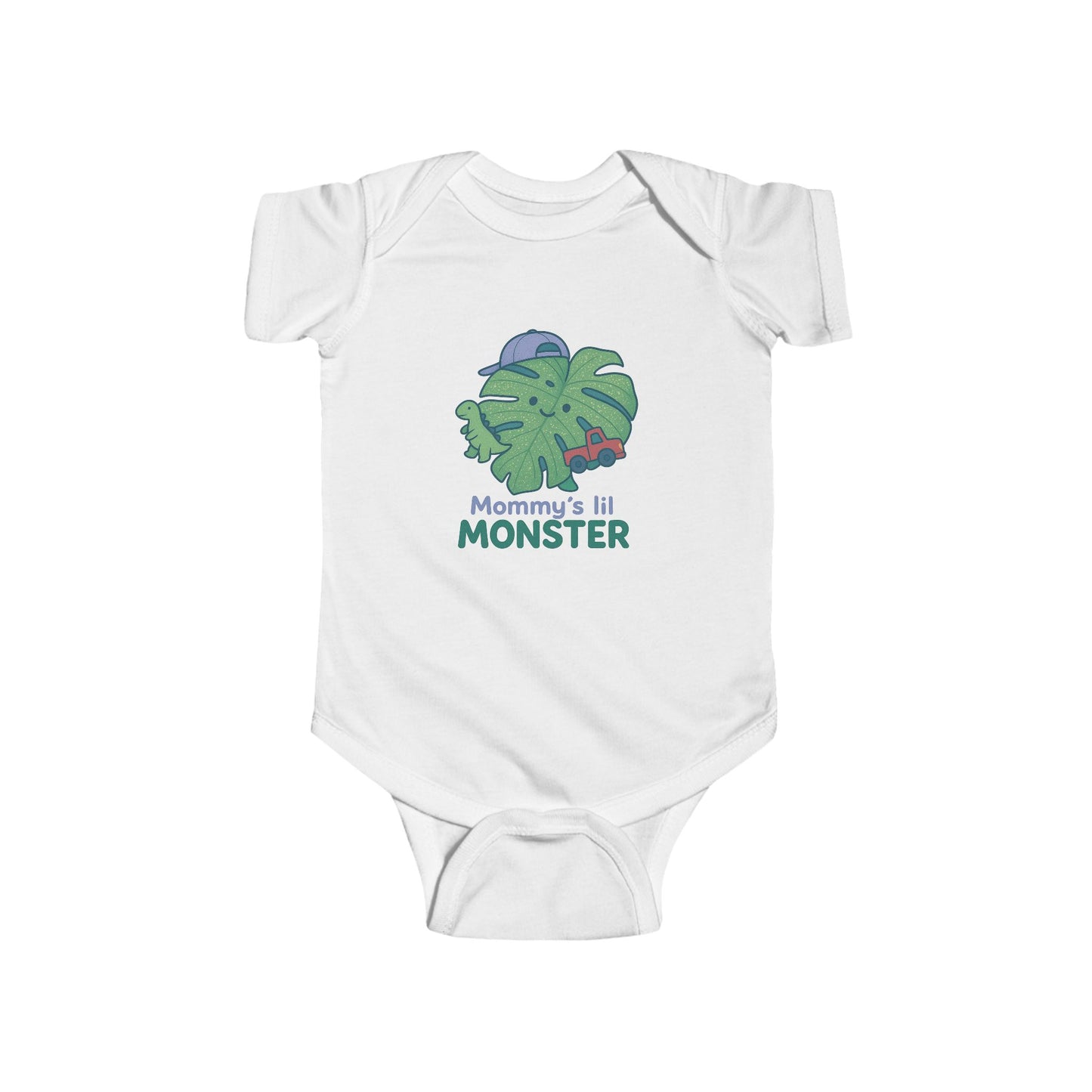 Cute Monster Baby Bodysuit, Adorable Baby Outfit, Gift for Newborns, Toddler Clothes, Mommy's Little Monster Apparel
