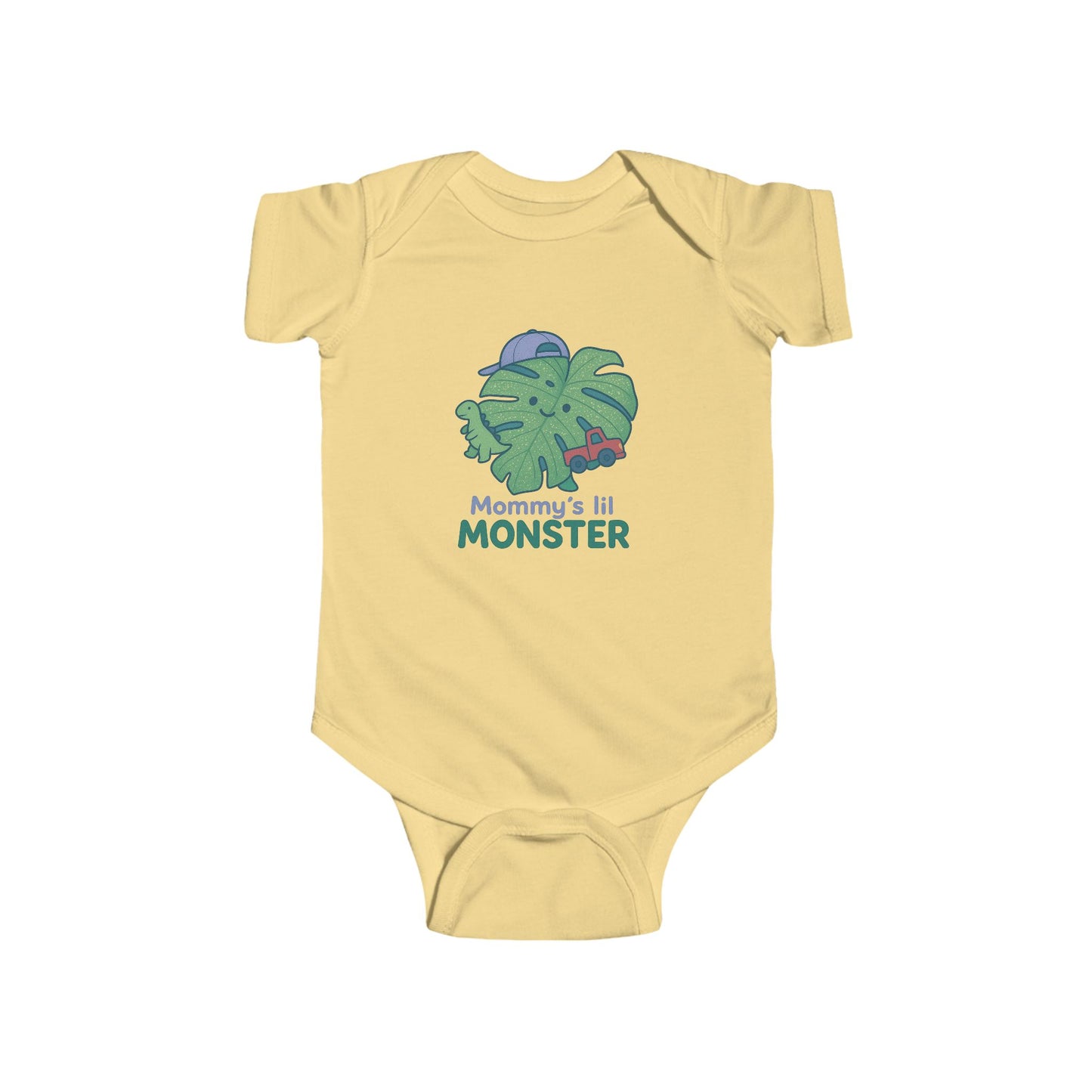 Cute Monster Baby Bodysuit, Adorable Baby Outfit, Gift for Newborns, Toddler Clothes, Mommy's Little Monster Apparel