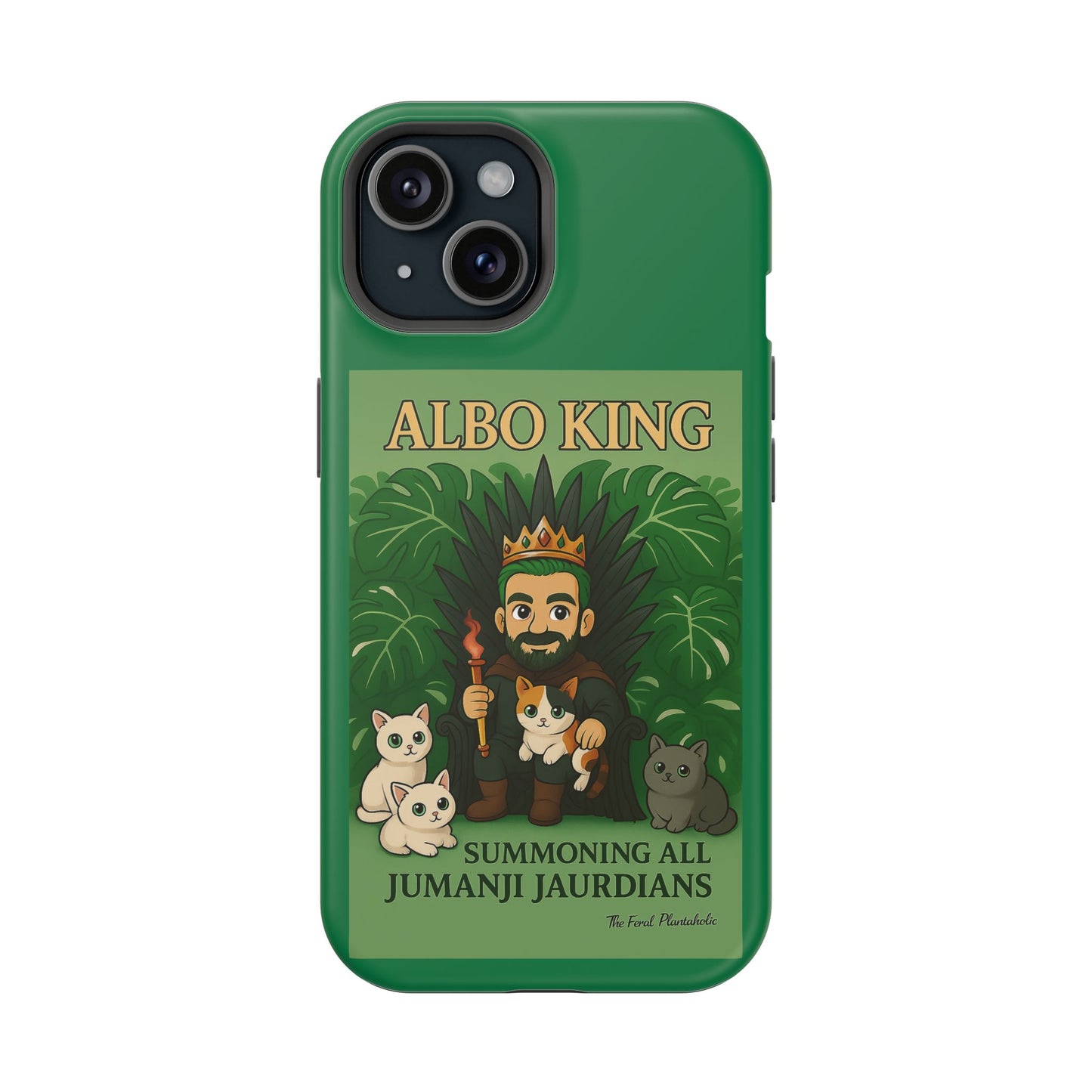 Impact-Resistant Phone Case — "Albo King" Jumanji Guardian Design