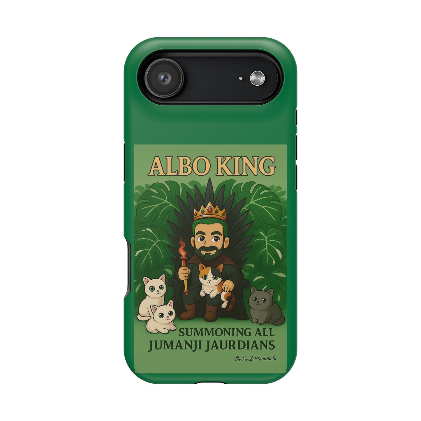 Impact-Resistant Phone Case — "Albo King" Jumanji Guardian Design