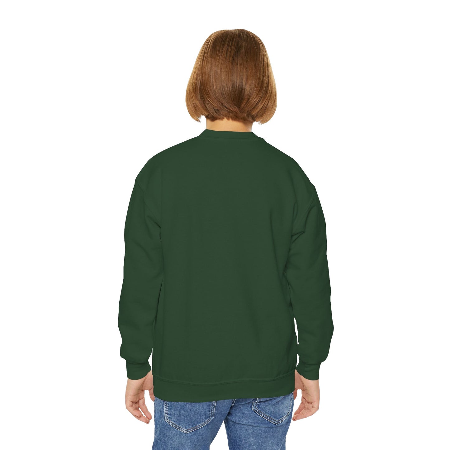 Youth Crewneck Sweatshirt - The Feral Plantaholic, Trendy Gift