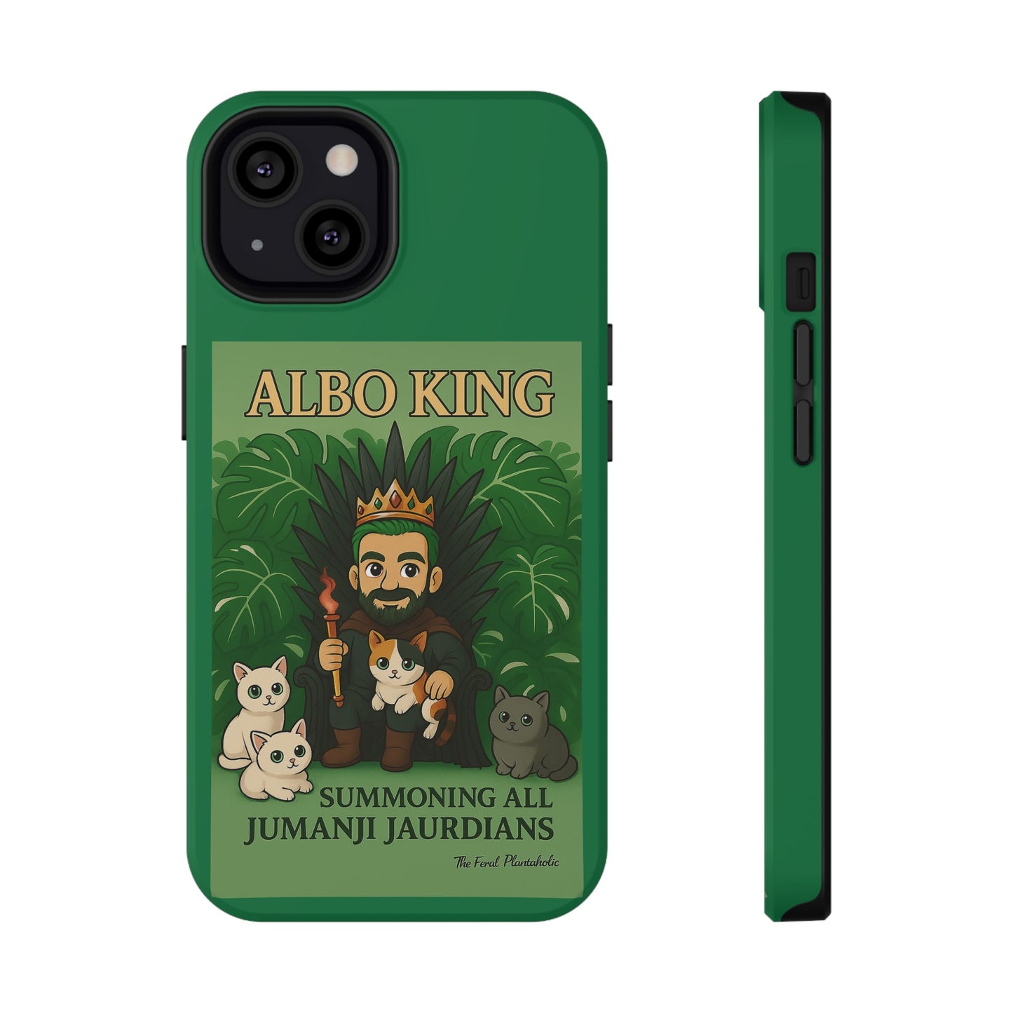 Impact-Resistant Phone Case — "Albo King" Jumanji Guardian Design