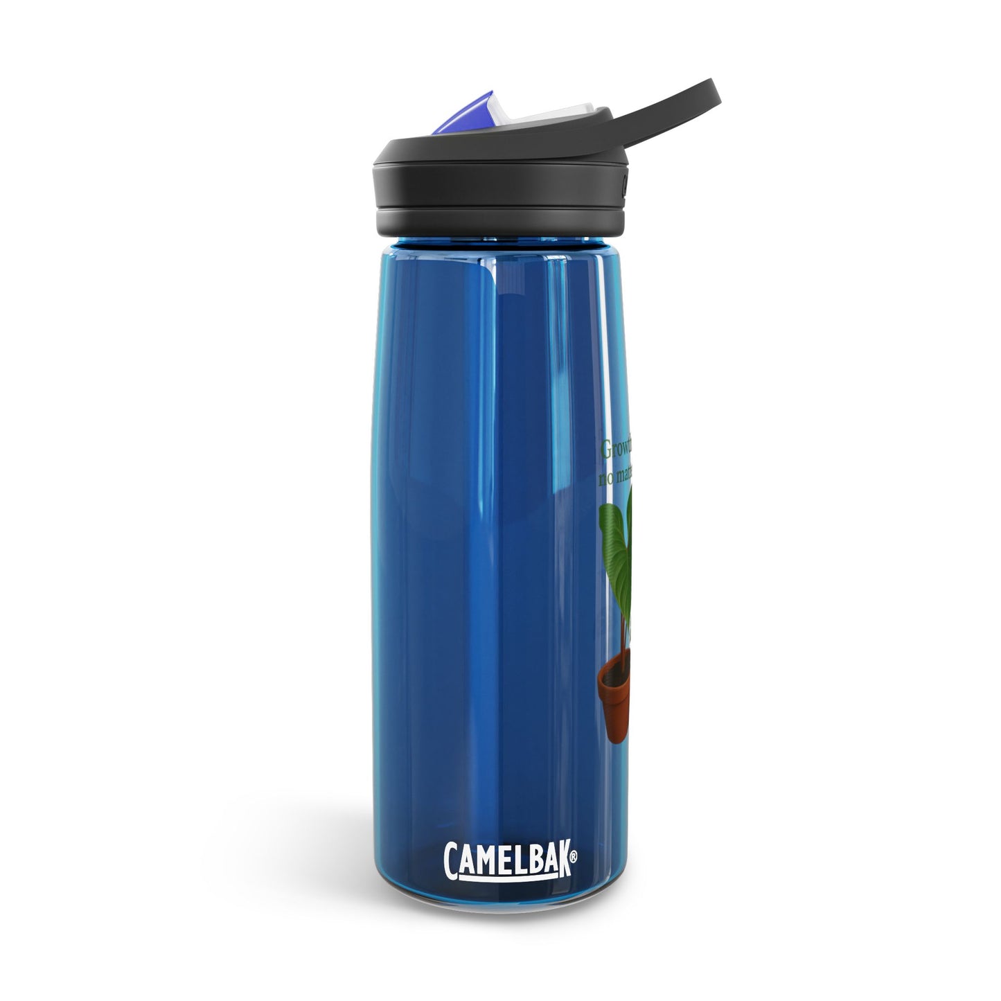Growth-Themed Water Bottle | Eco-Friendly Hydration | Motivational Gift for Plant Lovers, Fitness Junkies, Eco-Conscious, Daily Use, Gym