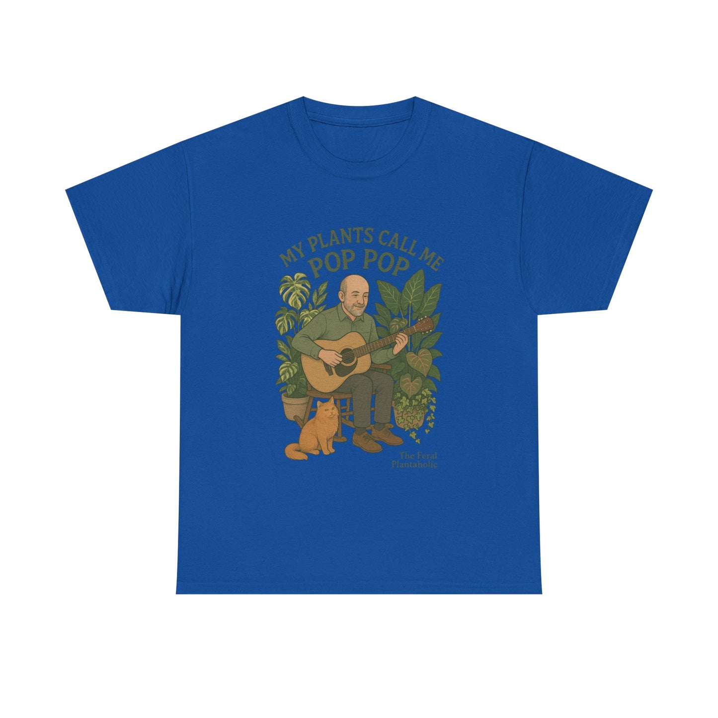 My Plants Call Me Pop Pop Tee, Unisex Cotton Shirt for Plant Lovers, Gift for Father's Day, Gardening T-Shirt, Casual Everyday Wear, [...]