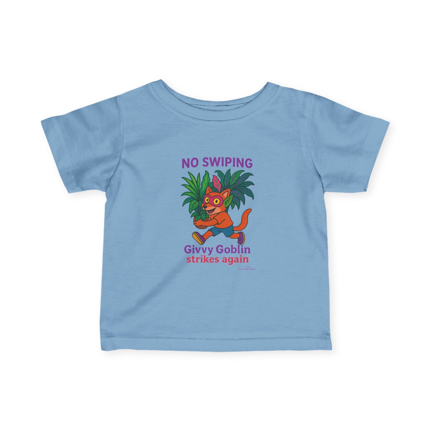 Playful Infant Tee with Goblin Design, Cute Baby Shirt, Fun Toddler Top, Gift for Kids, Nursery Decor, Playful Clothing