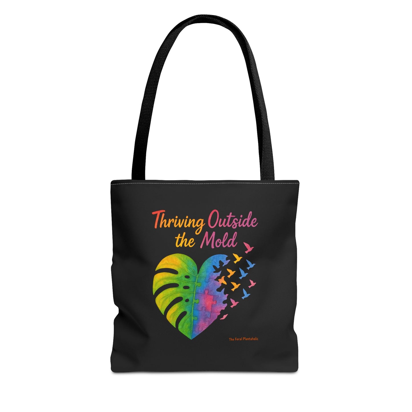 Vibrant Motivational Tote Bag | Thriving Outside the Mold | Eco-Friendly Bag, Inspirational Gift, Beach Tote, Everyday Carryall