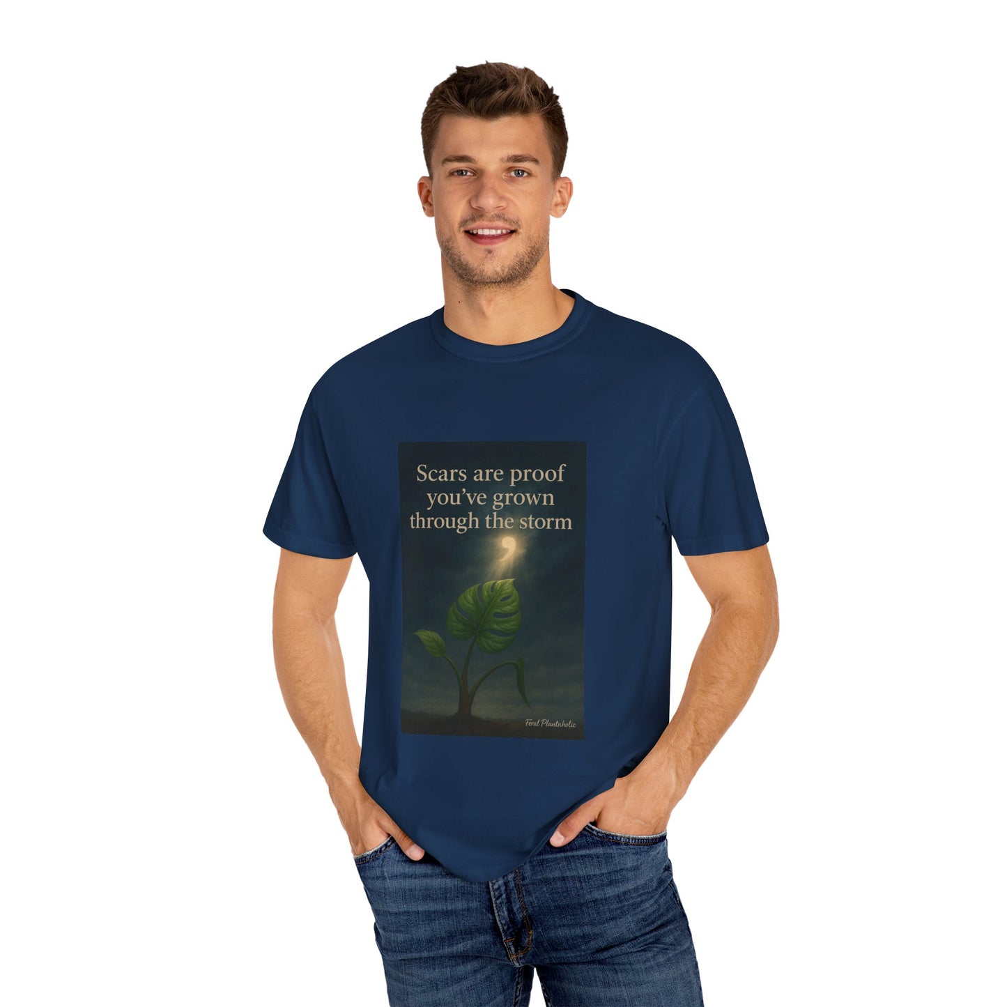 Inspiring Growth T-Shirt - Scars are Proof, Perfect for Motivational Gifts, Self-Care, Encouragement, Unisex Apparel