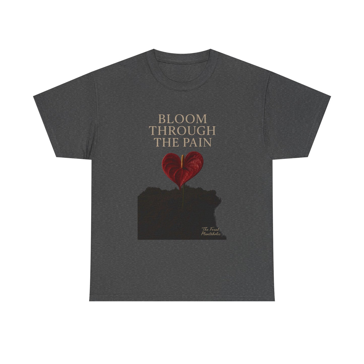 Bloom Through the Pain Unisex Heavy Cotton Tee | Inspirational Shirt, Motivational T-Shirt, Gift for Recovery, Grief Support, Mental [...]