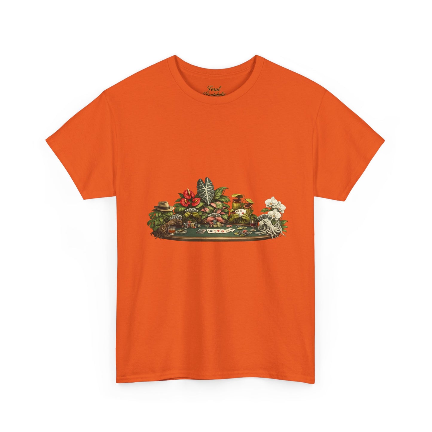 Vintage Botanical Dish Garden Tee — Floral Still Life Graphic T-Shirt