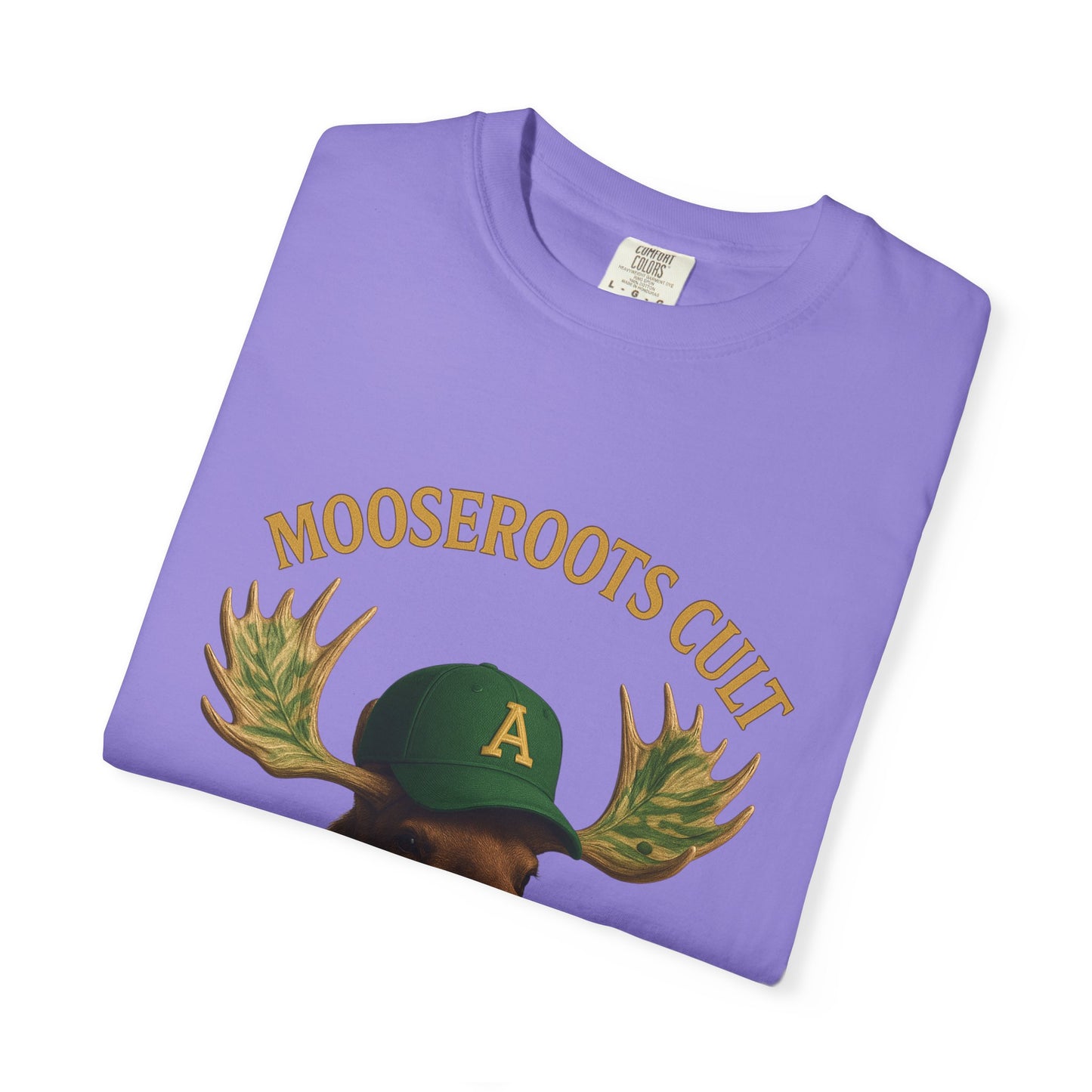 Moose Root Fan T-Shirt - Unisex Garment-Dyed Tee
