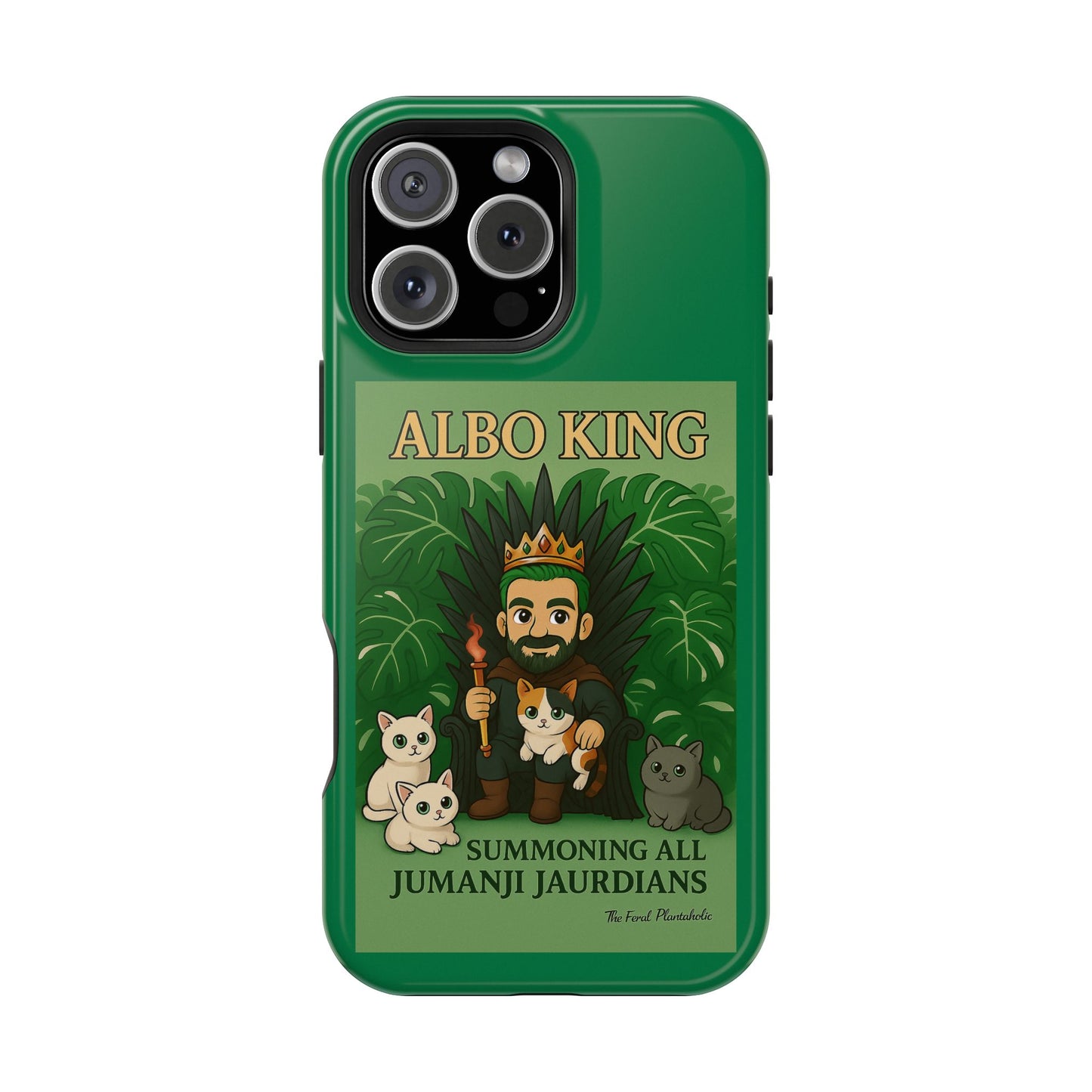Impact-Resistant Phone Case — "Albo King" Jumanji Guardian Design