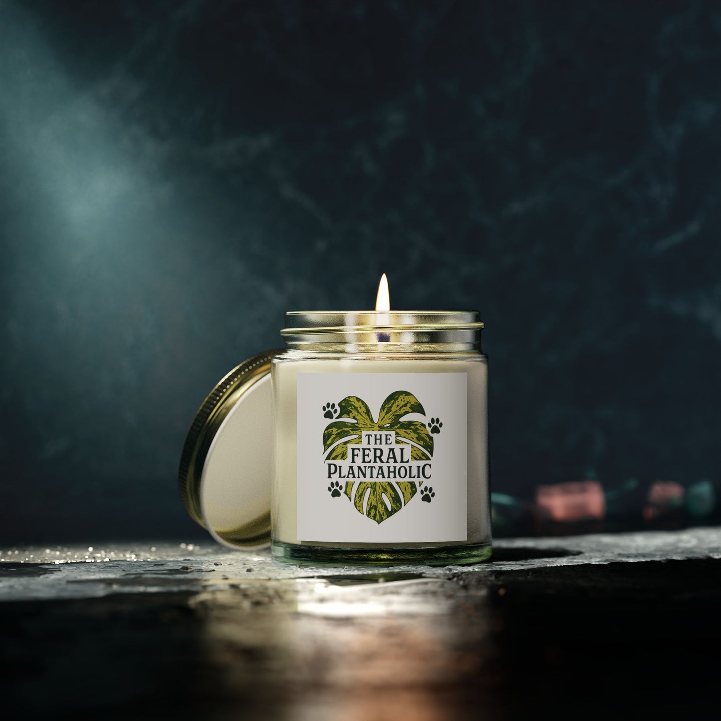 Feral Plantaholic Scented Candles, Aromatherapy, Eco-Friendly, Home Decor, Gifts for Plant Lovers