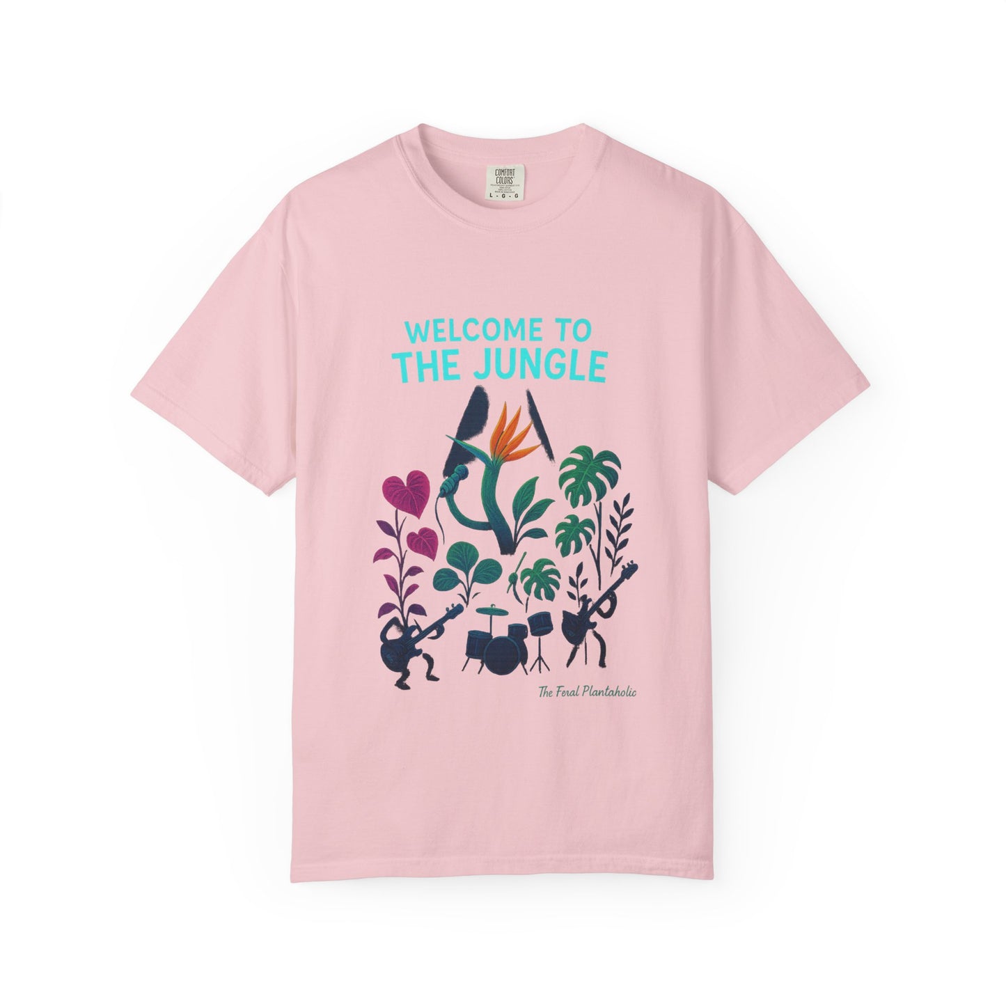 Welcome to the Jungle T-Shirt - Vibrant Unisex Tees for Nature Lovers, Music Festivals, Summer, Gifts, Eco-Friendly Fashion