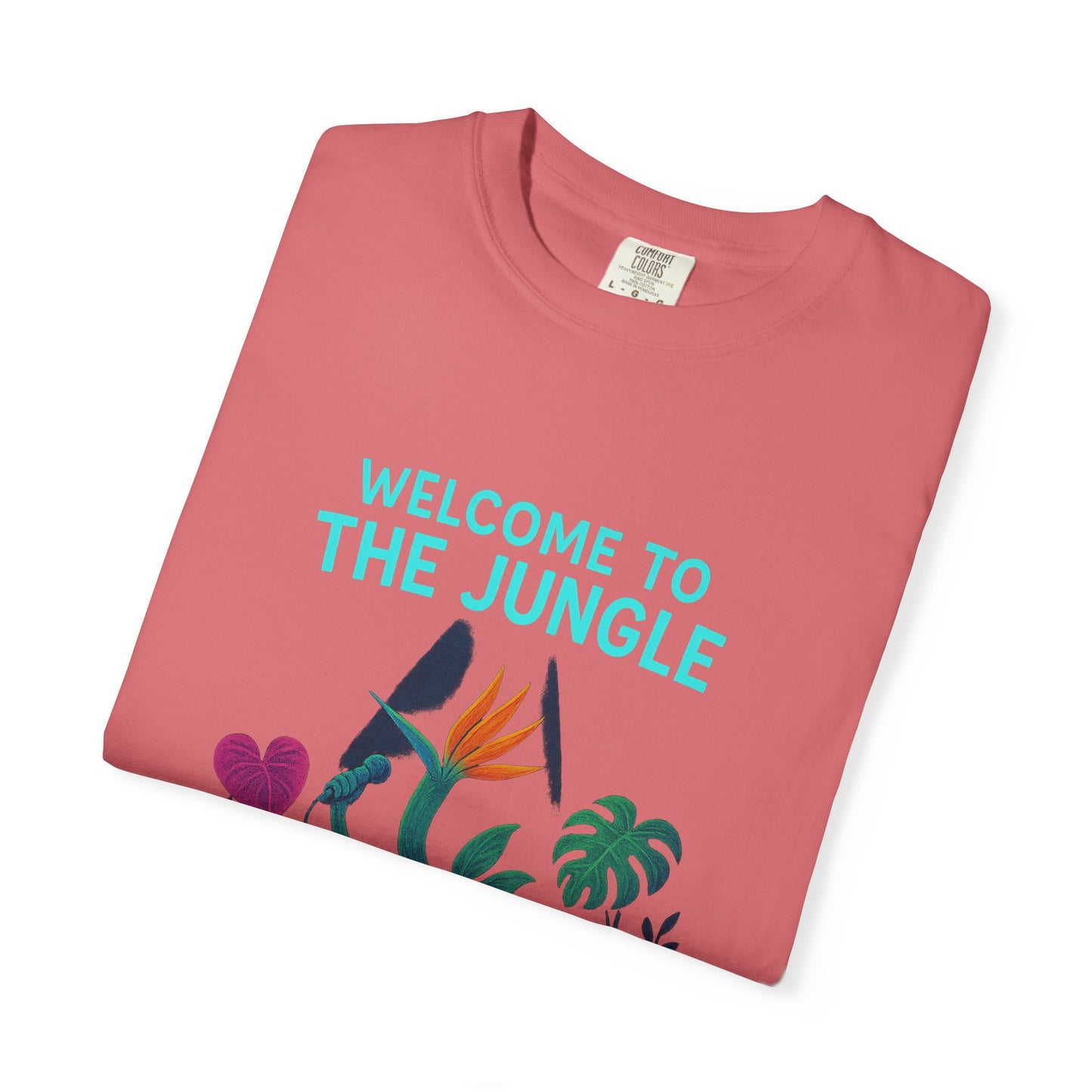 Welcome to the Jungle T-Shirt - Vibrant Unisex Tees for Nature Lovers, Music Festivals, Summer, Gifts, Eco-Friendly Fashion