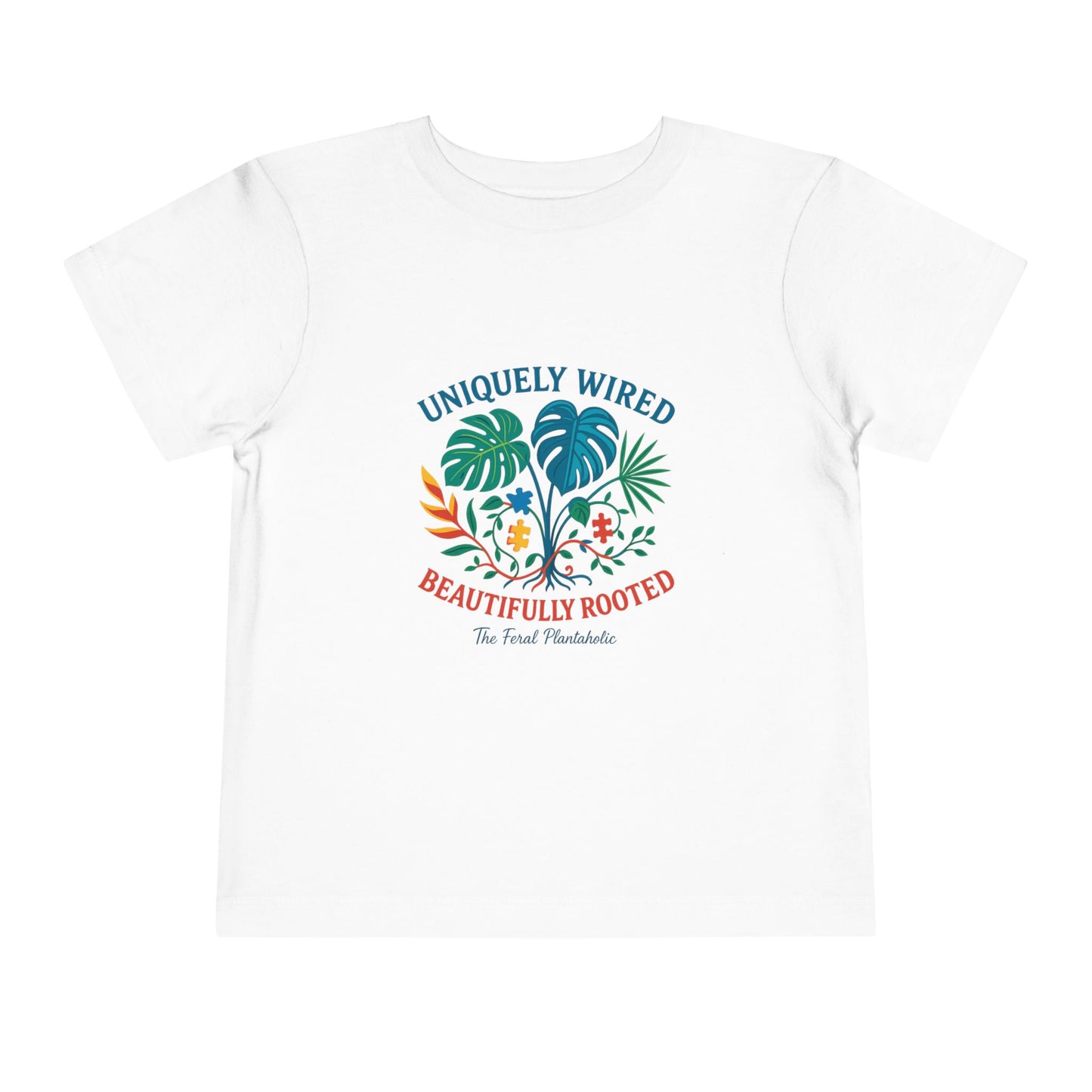 Tropical Vibes Toddler Tee - Uniquely Wired, Beautifully Rooted