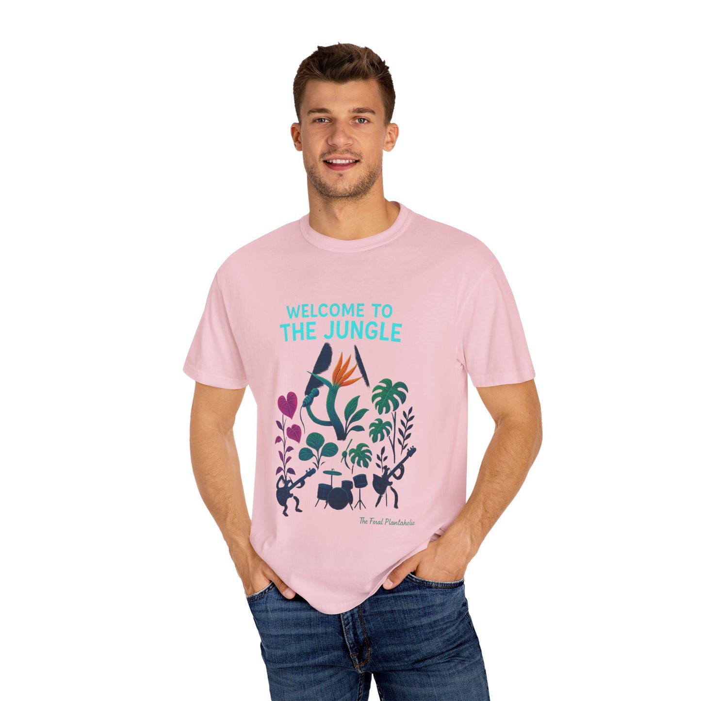 Welcome to the Jungle T-Shirt - Vibrant Unisex Tees for Nature Lovers, Music Festivals, Summer, Gifts, Eco-Friendly Fashion