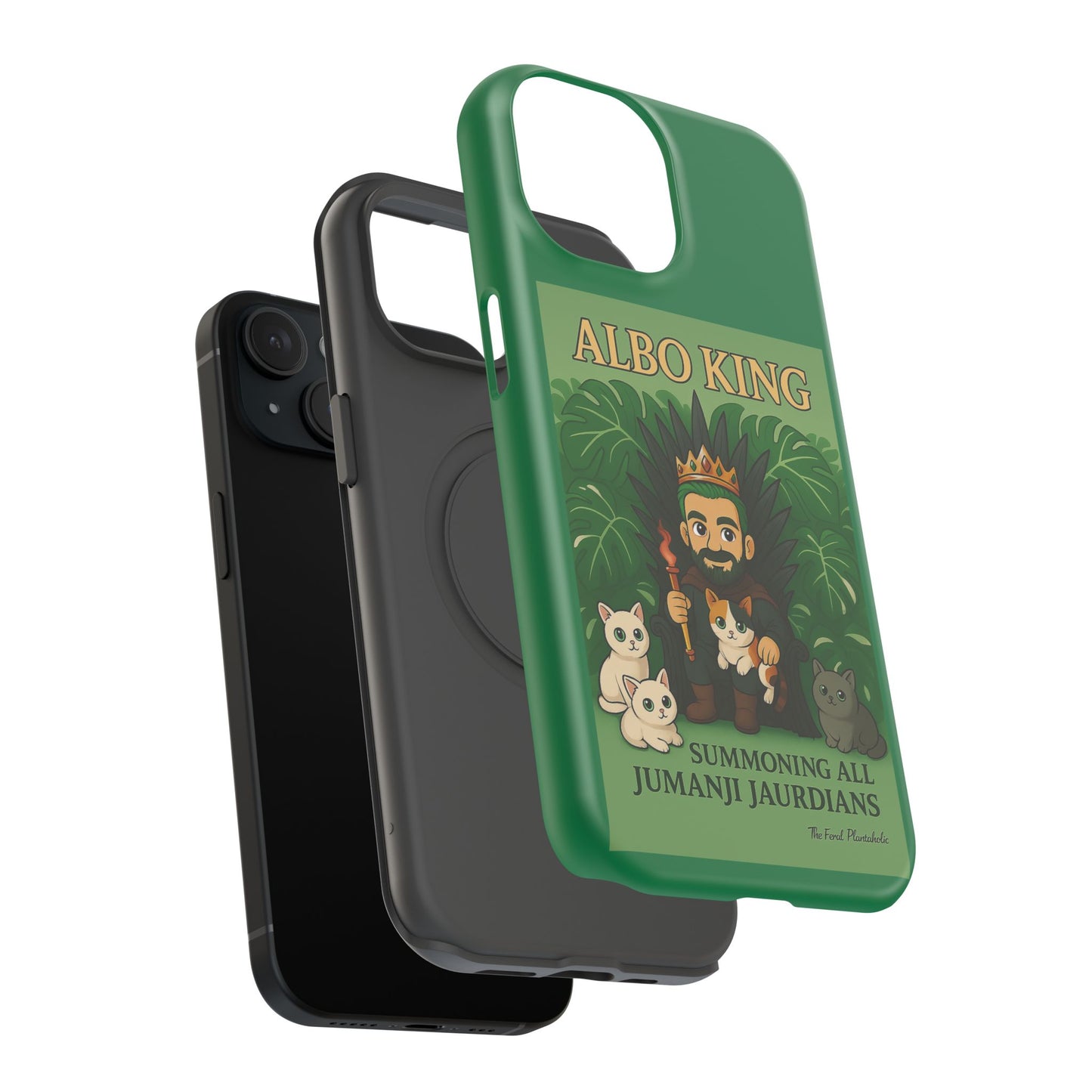 Impact-Resistant Phone Case — "Albo King" Jumanji Guardian Design