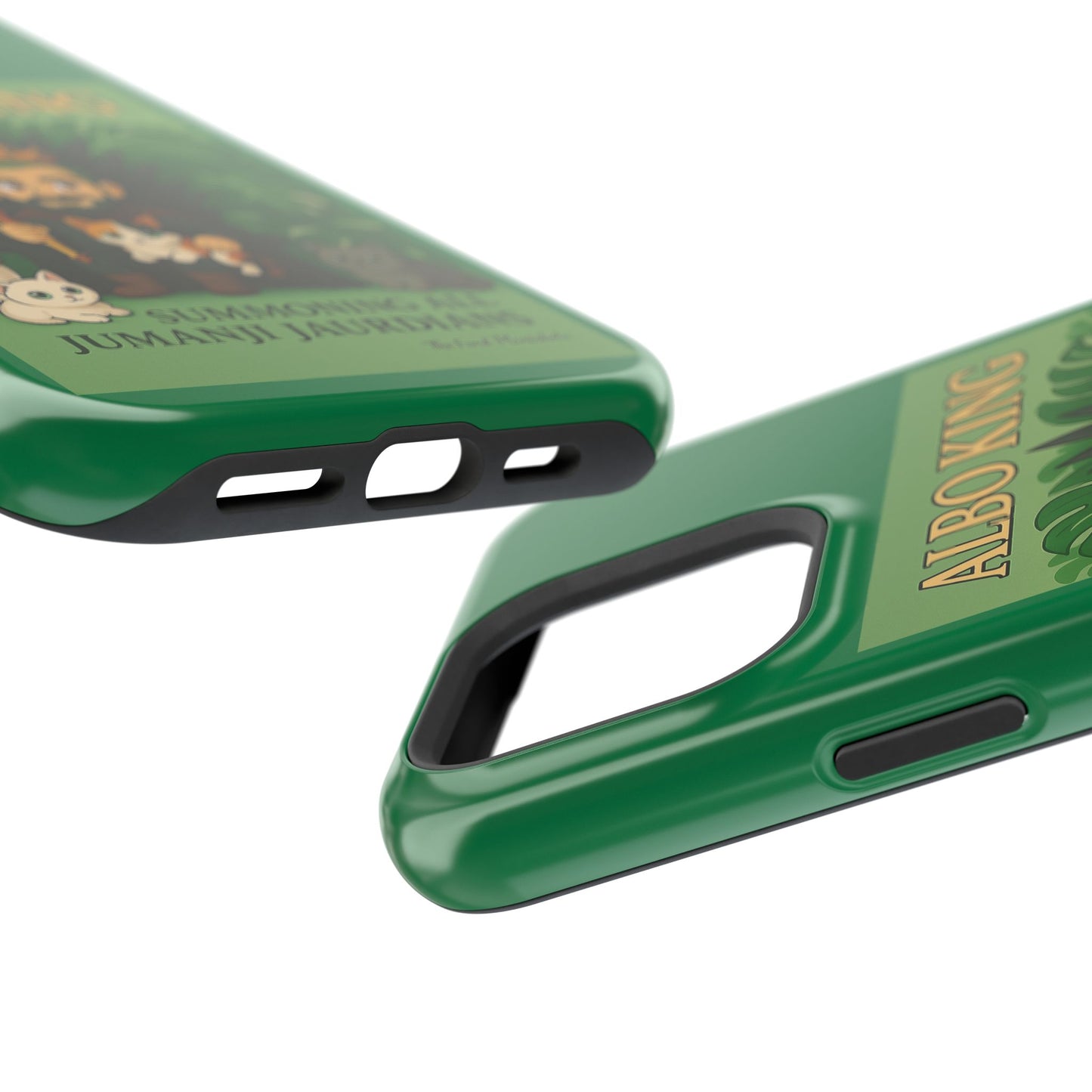 Impact-Resistant Phone Case — "Albo King" Jumanji Guardian Design