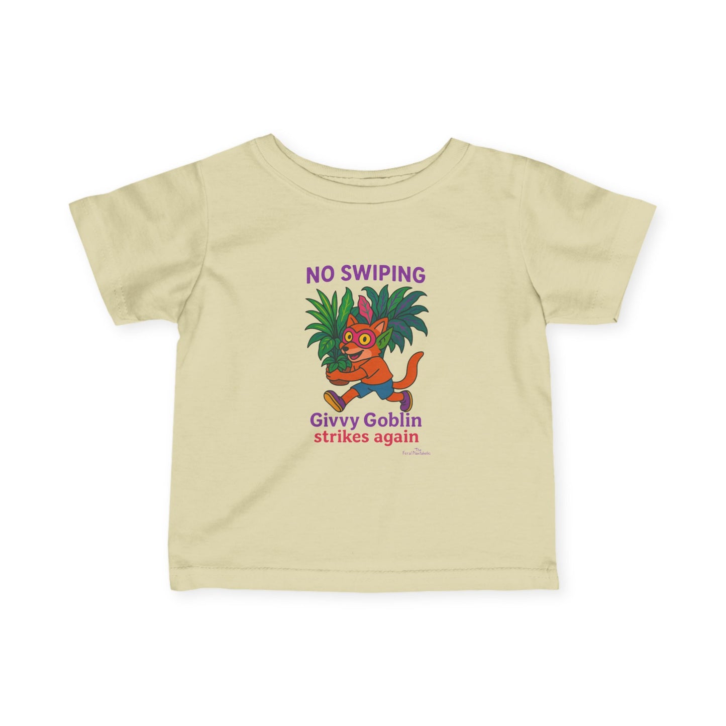 Playful Infant Tee with Goblin Design, Cute Baby Shirt, Fun Toddler Top, Gift for Kids, Nursery Decor, Playful Clothing