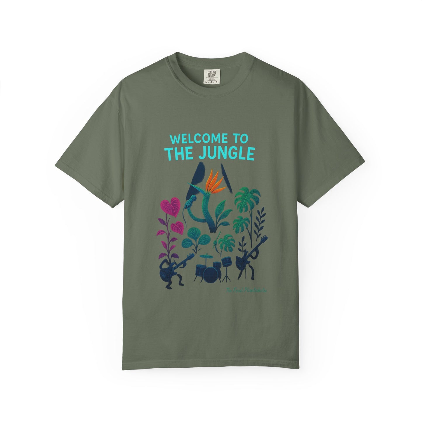 Welcome to the Jungle T-Shirt - Vibrant Unisex Tees for Nature Lovers, Music Festivals, Summer, Gifts, Eco-Friendly Fashion