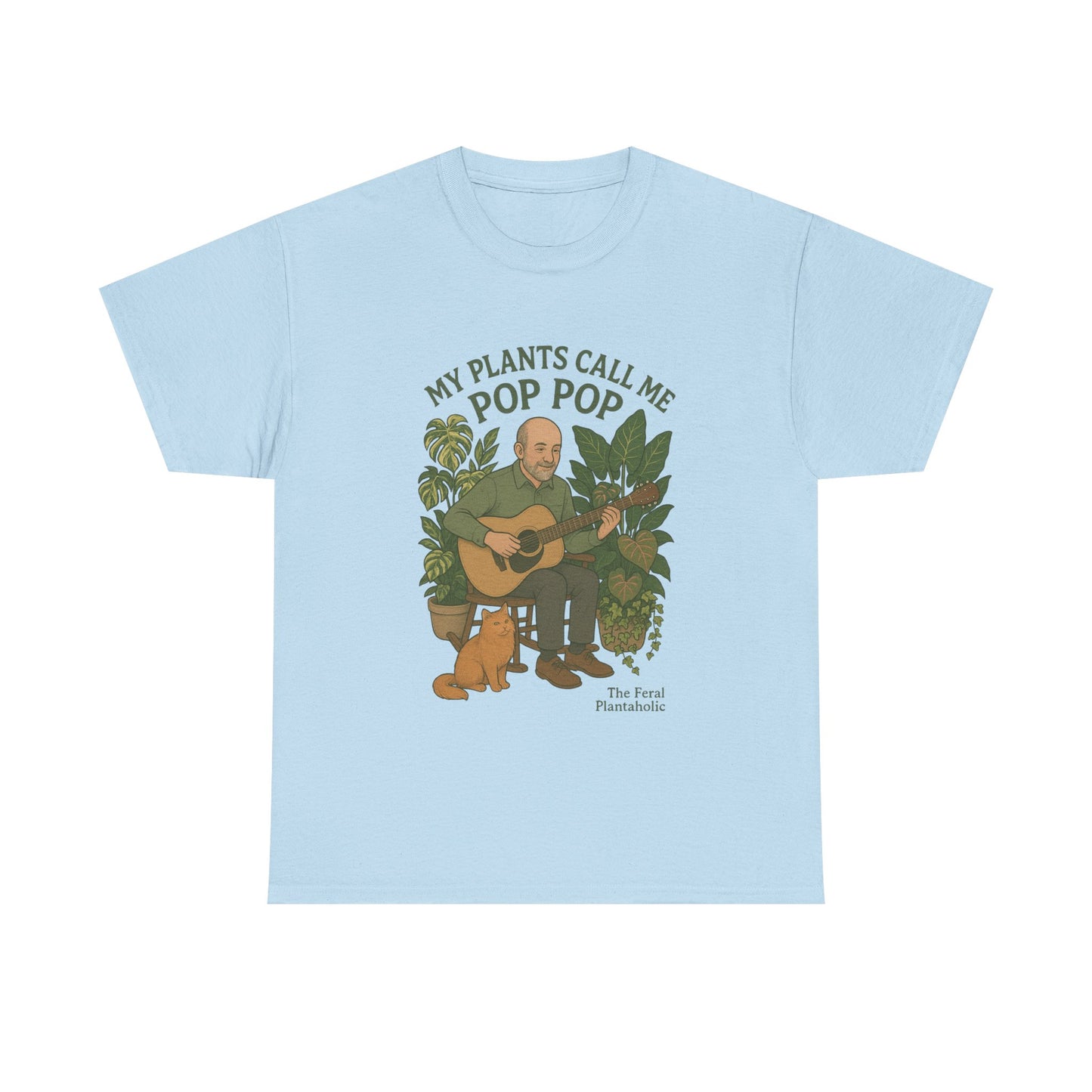 My Plants Call Me Pop Pop Tee, Unisex Cotton Shirt for Plant Lovers, Gift for Father's Day, Gardening T-Shirt, Casual Everyday Wear, [...]