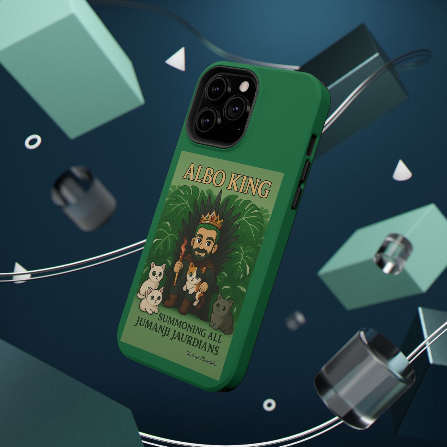 Impact-Resistant Phone Case — "Albo King" Jumanji Guardian Design