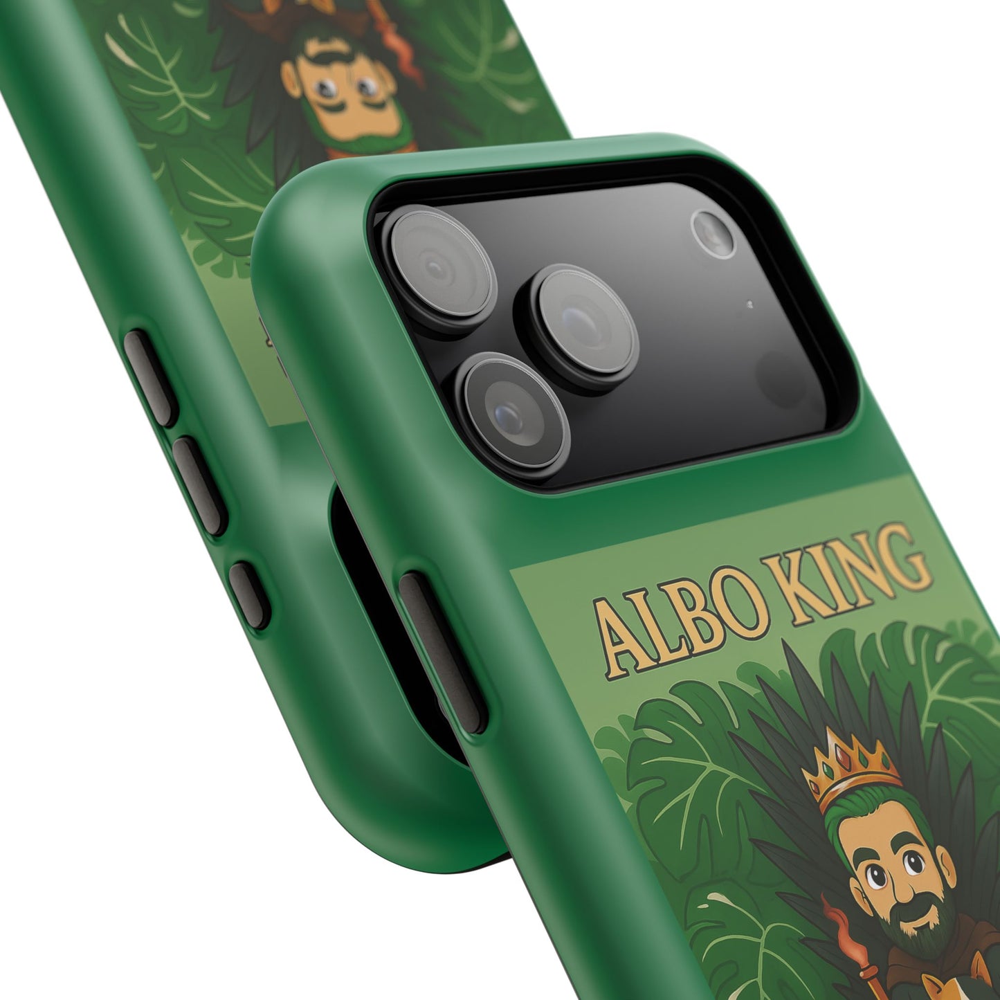 Impact-Resistant Phone Case — "Albo King" Jumanji Guardian Design