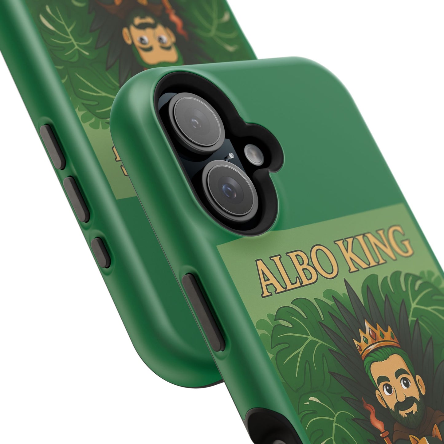 Impact-Resistant Phone Case — "Albo King" Jumanji Guardian Design