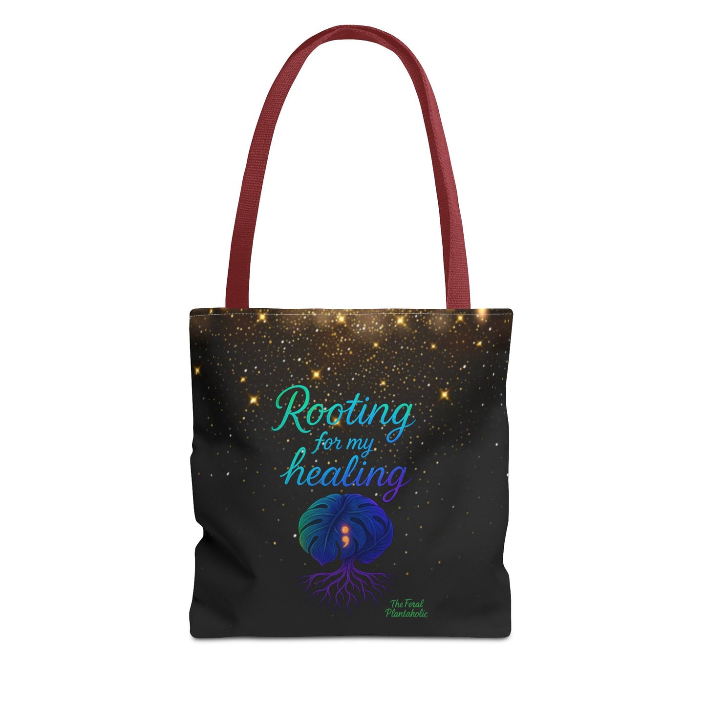 Healing Affirmation Tote Bag, Empowering Tote, Gift for Wellness, Inspirational Bag, Motivational Tote, Self-Care Accessory