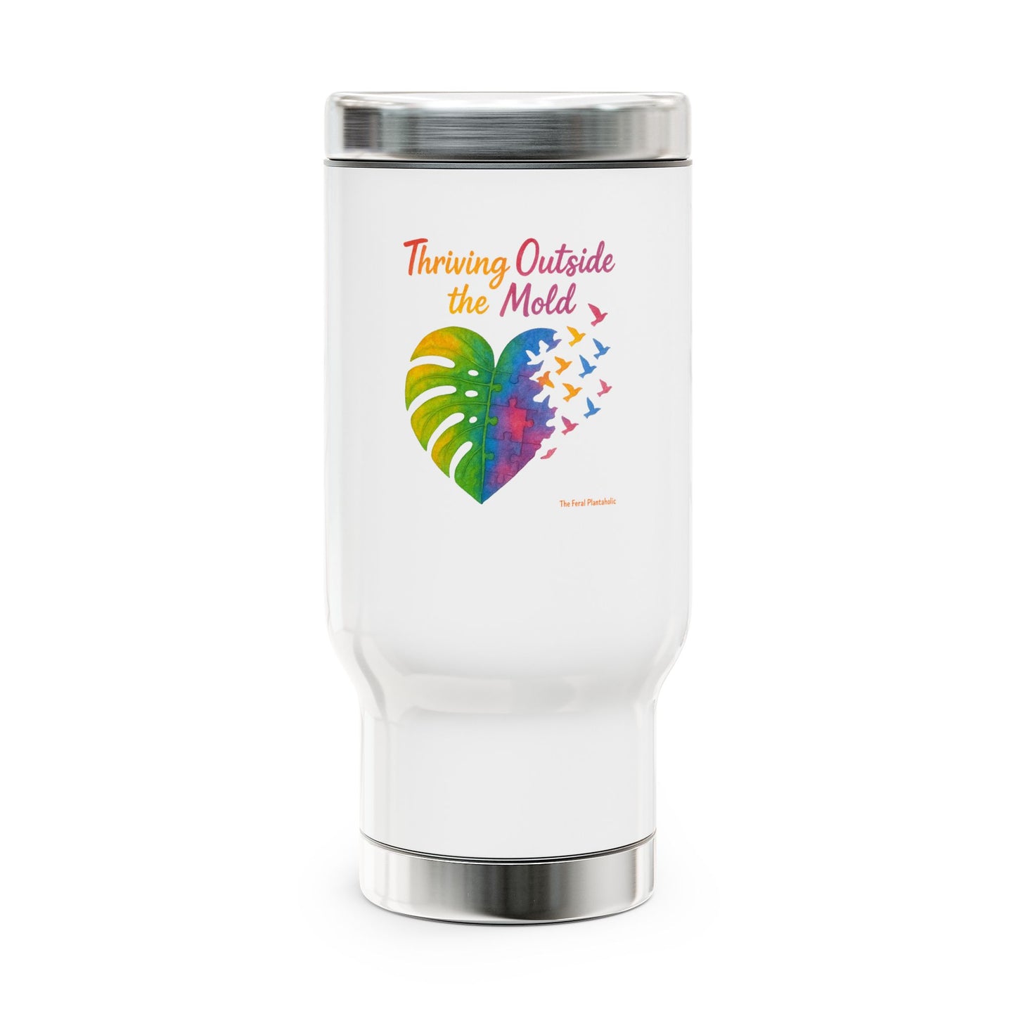 Colorful Tropical Travel Mug, Insulated Coffee Cup, Personalized Gift for Nature Lovers, Eco-Friendly Travel Mug, Perfect for Camping, [...]