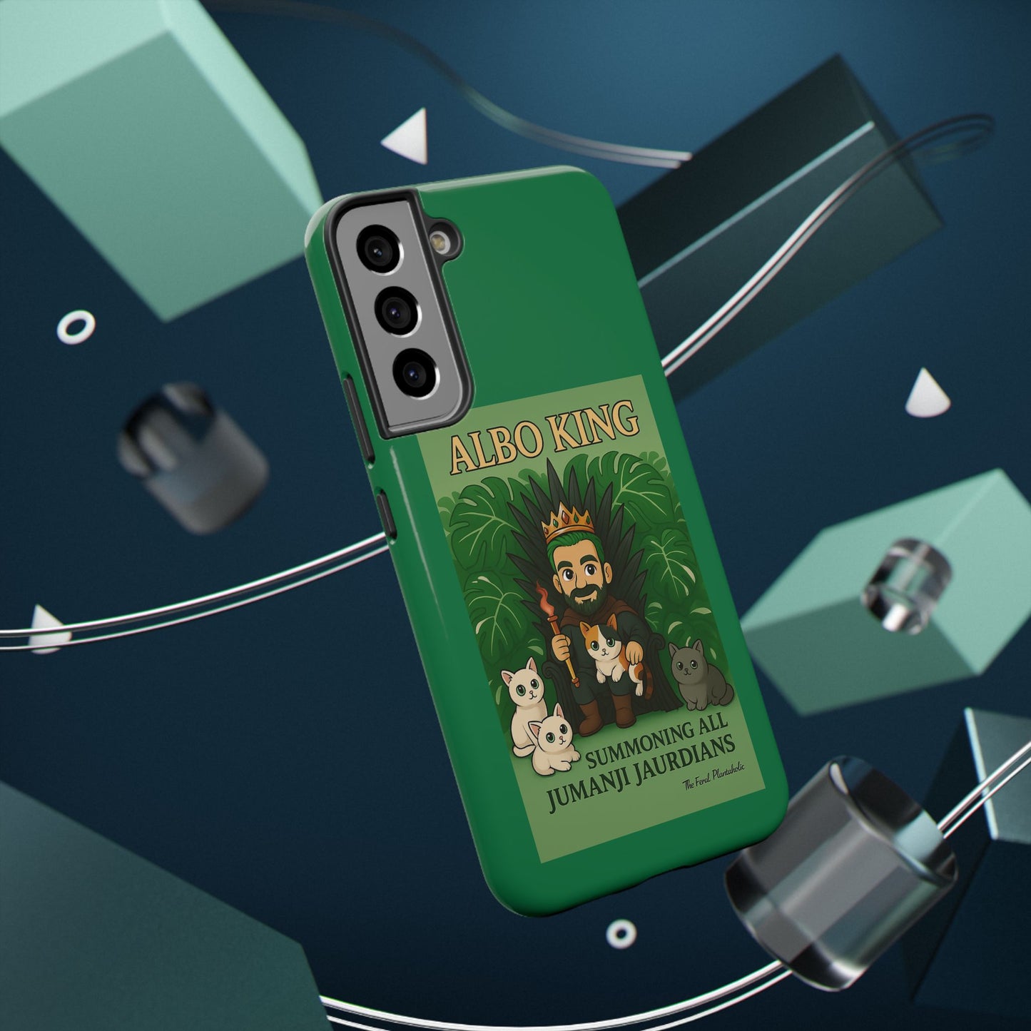 Impact-Resistant Phone Case — "Albo King" Jumanji Guardian Design