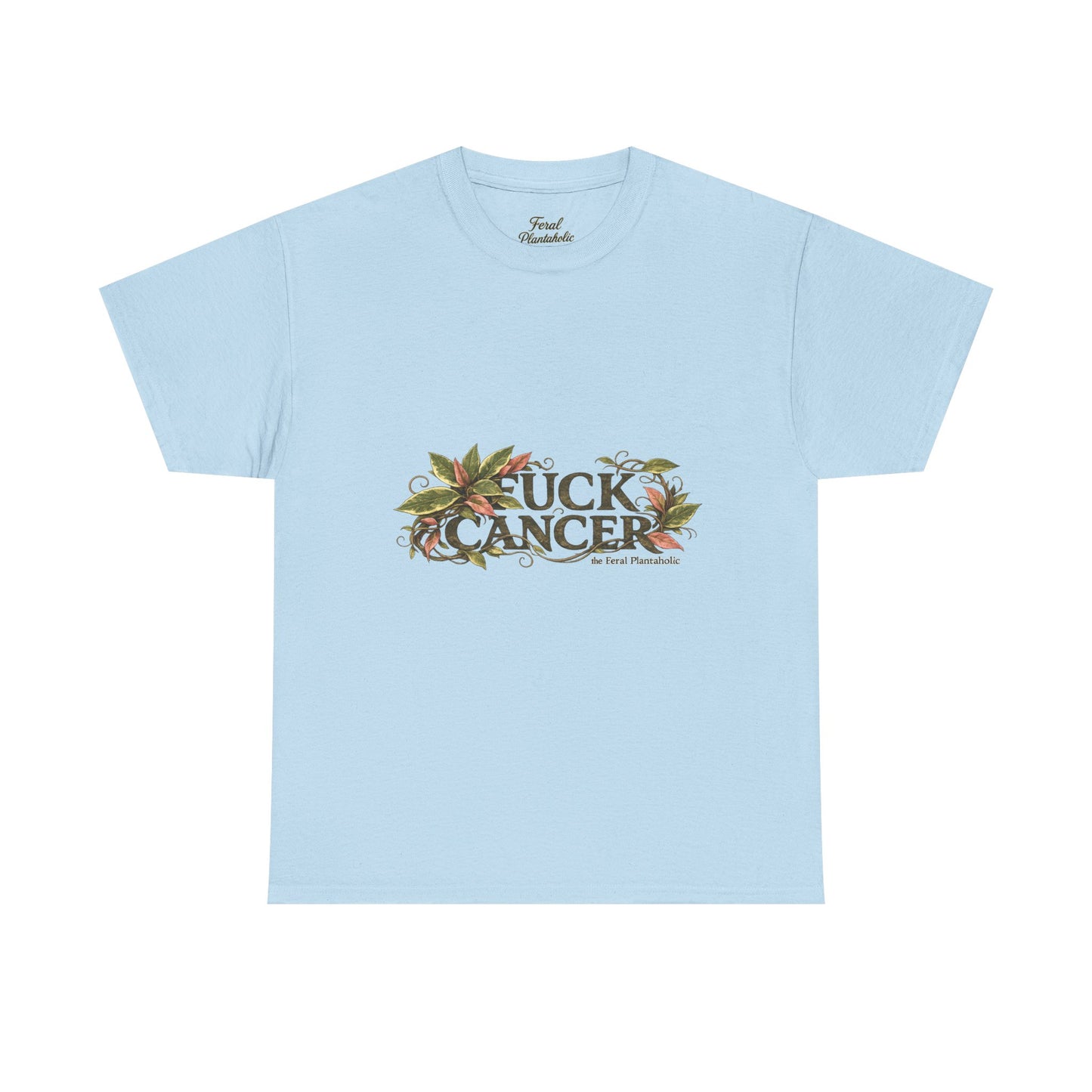Cancer Survivor Floral Tee — "Fuck Cancer" Awareness T‑Shirt