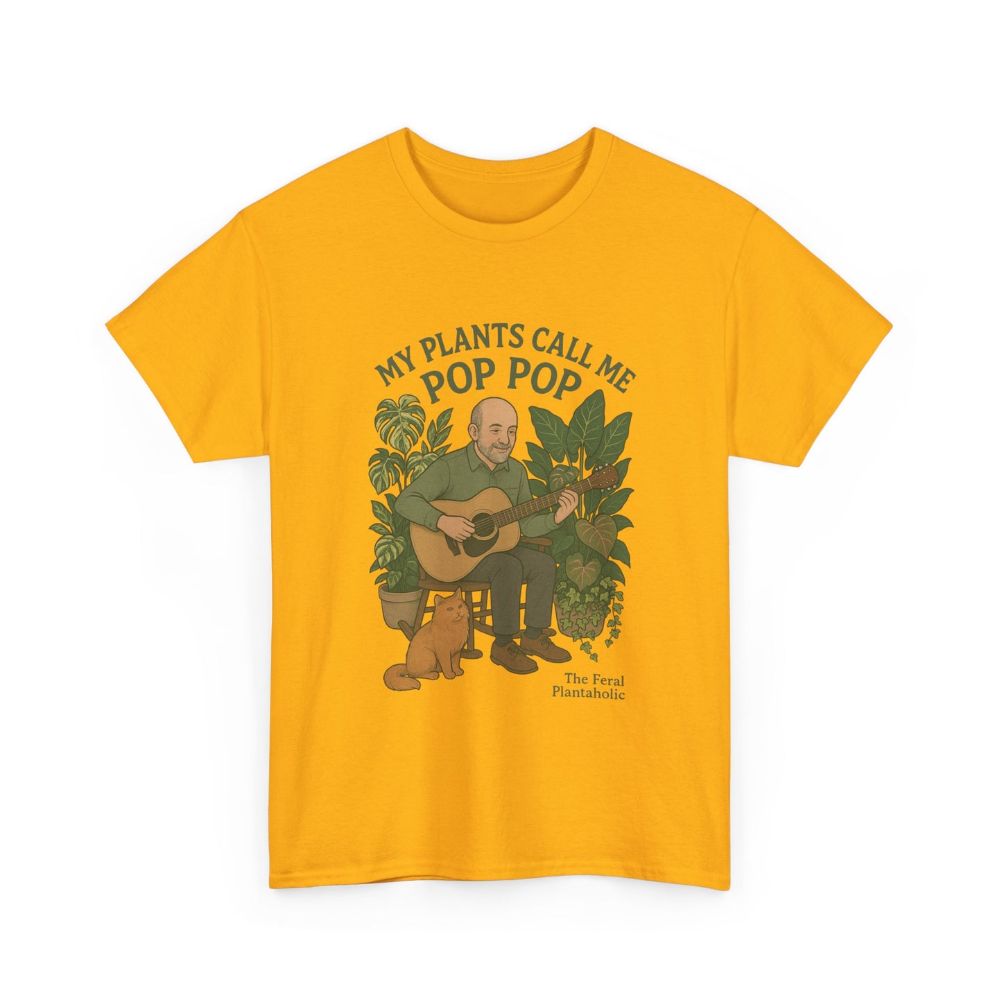 My Plants Call Me Pop Pop Tee, Unisex Cotton Shirt for Plant Lovers, Gift for Father's Day, Gardening T-Shirt, Casual Everyday Wear, [...]