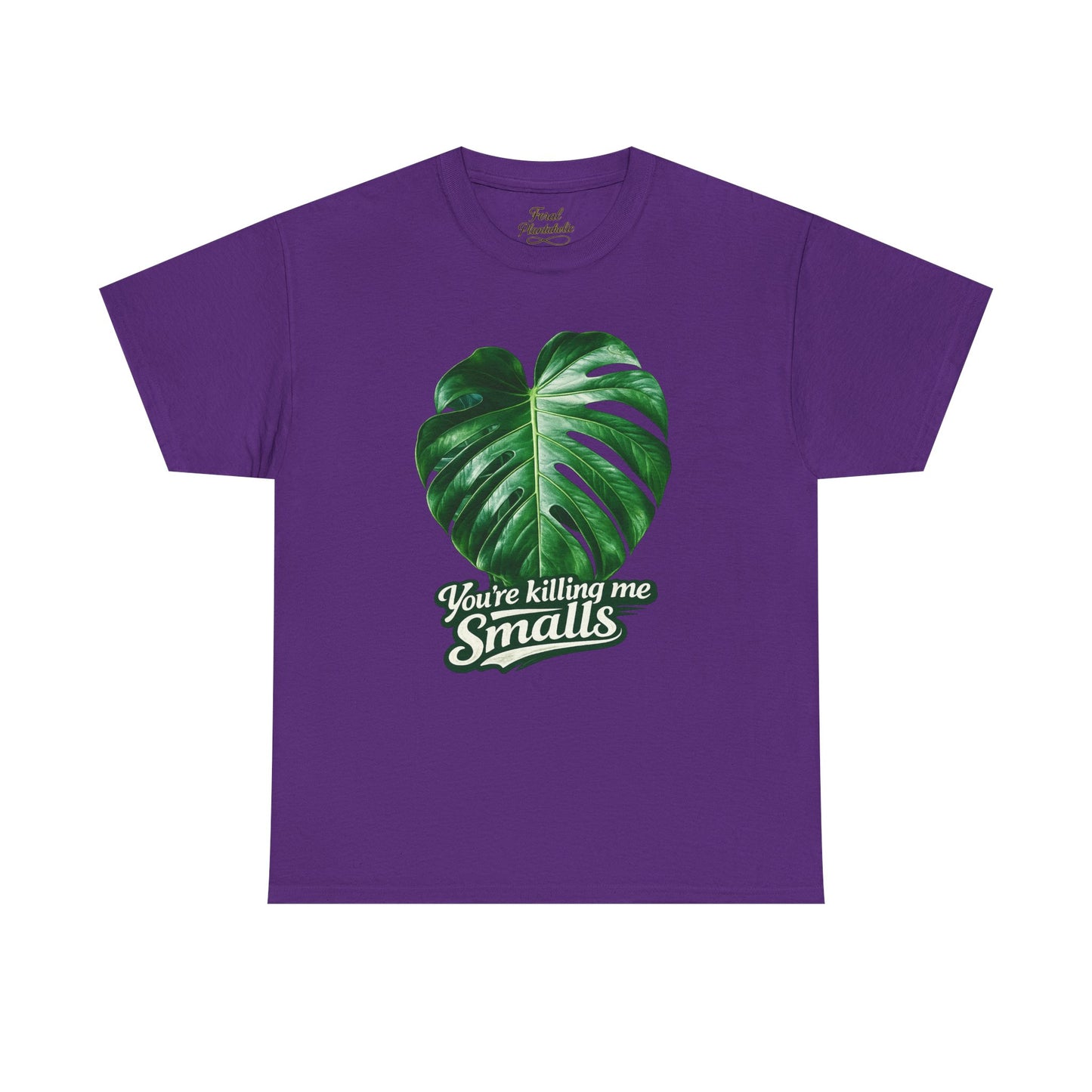 T‑Shirt — "You’re Killing Me Smalls" Monstera Leaf Vintage Graphic Tee