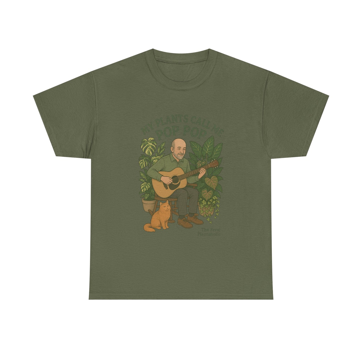 My Plants Call Me Pop Pop Tee, Unisex Cotton Shirt for Plant Lovers, Gift for Father's Day, Gardening T-Shirt, Casual Everyday Wear, [...]