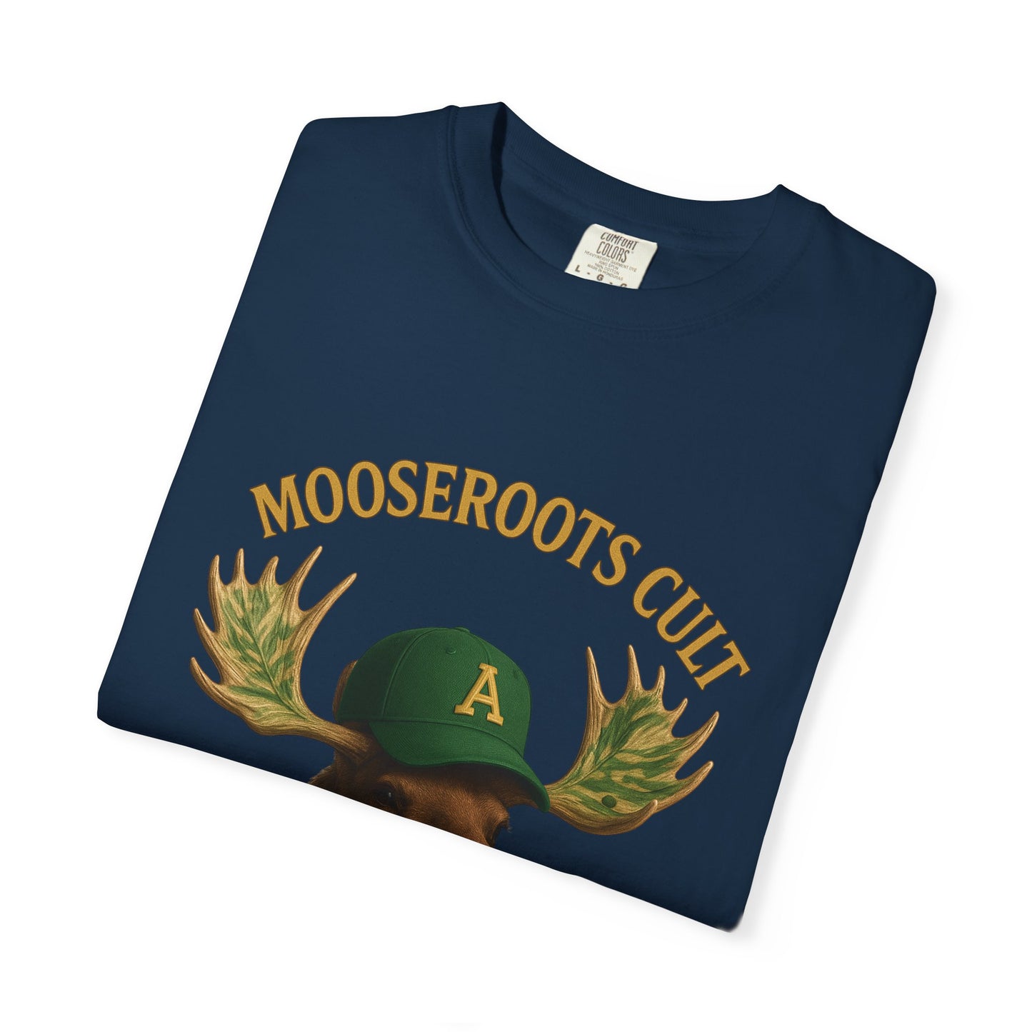 Moose Root Fan T-Shirt - Unisex Garment-Dyed Tee