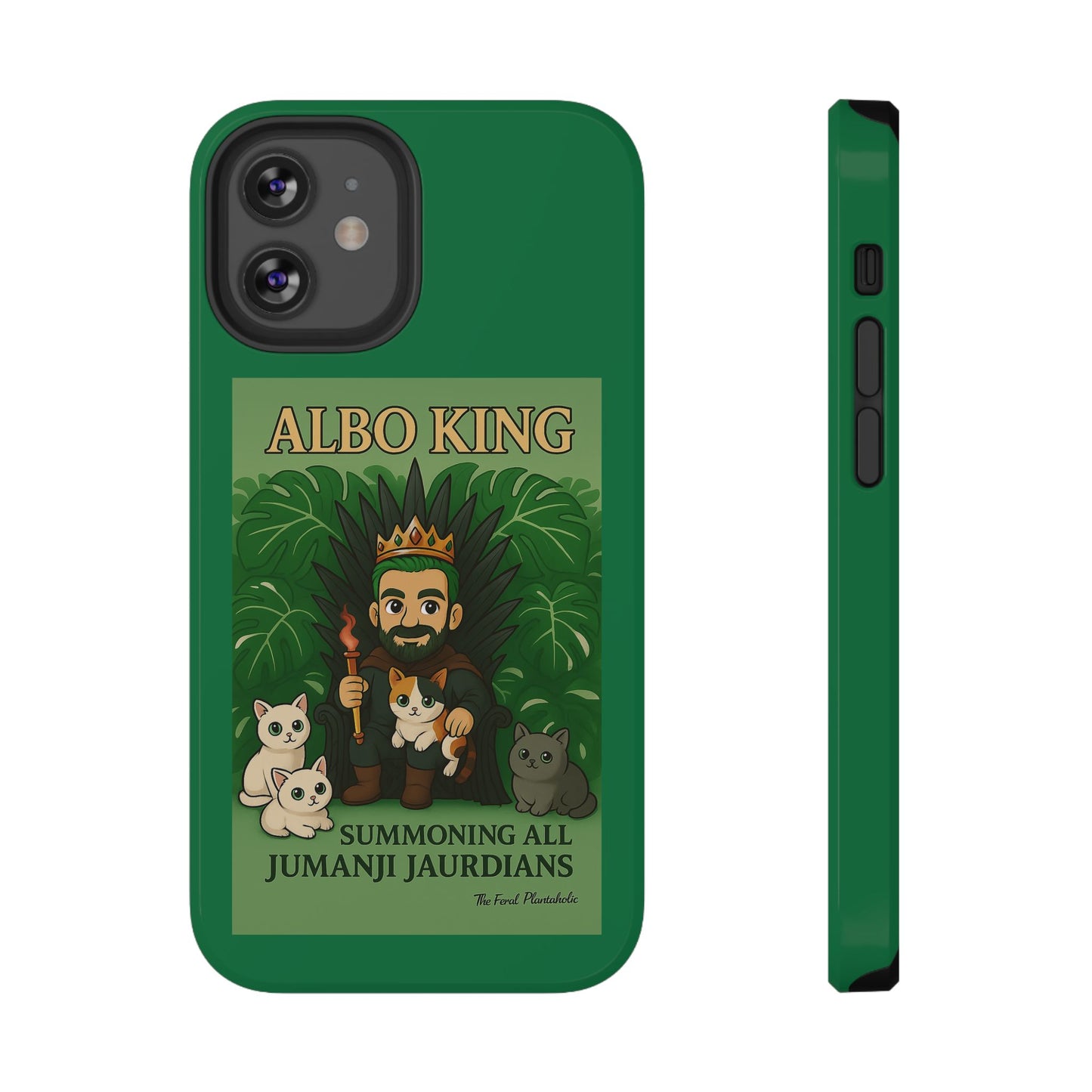 Impact-Resistant Phone Case — "Albo King" Jumanji Guardian Design
