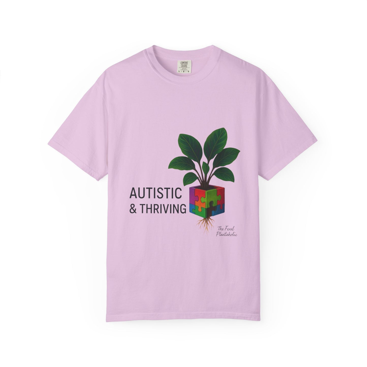 Autistic & Thriving Unisex T-Shirt, Conscious Fashion, Gift for Autism Awareness, Eco-Friendly Apparel, Positive Vibes, Everyday Wear