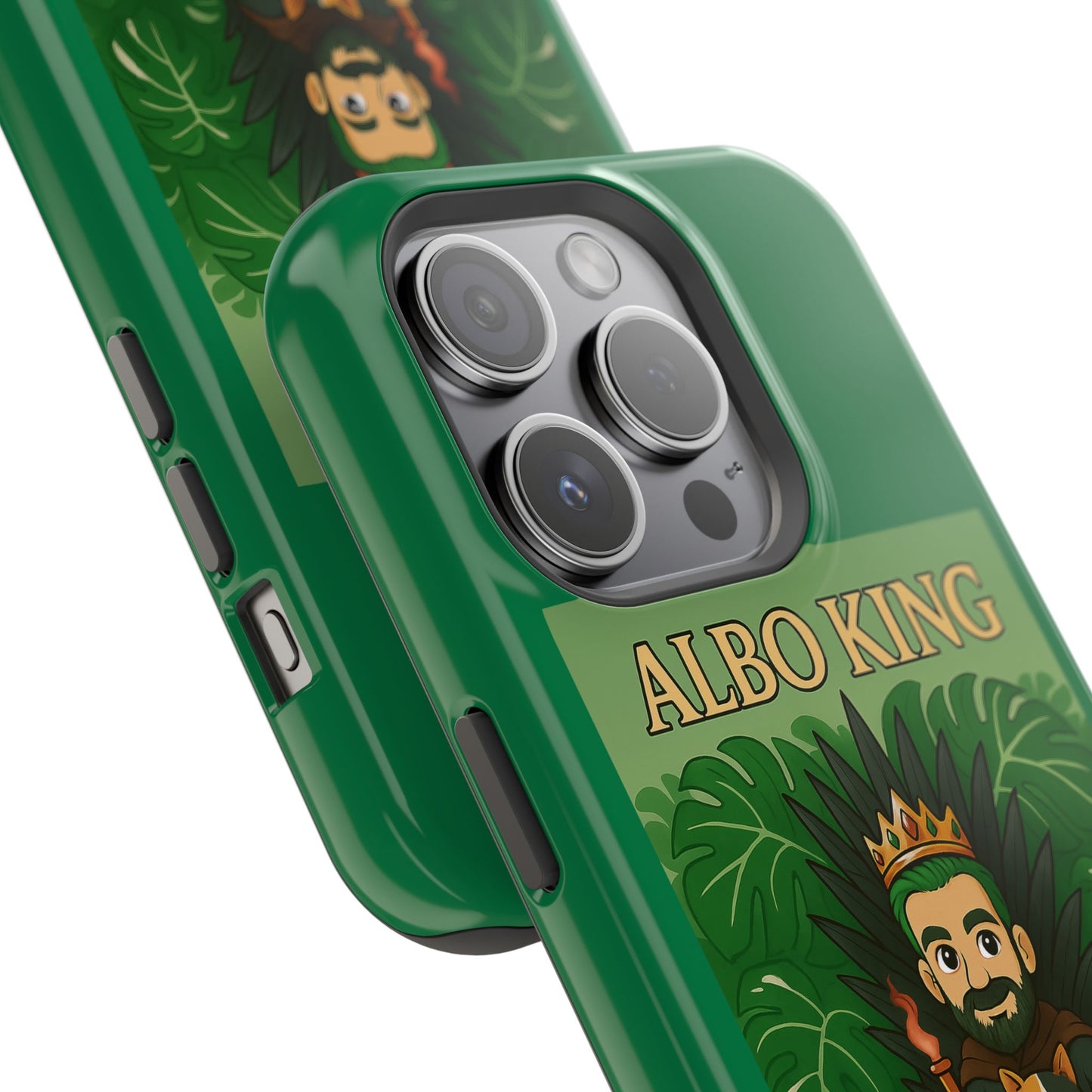 Impact-Resistant Phone Case — "Albo King" Jumanji Guardian Design