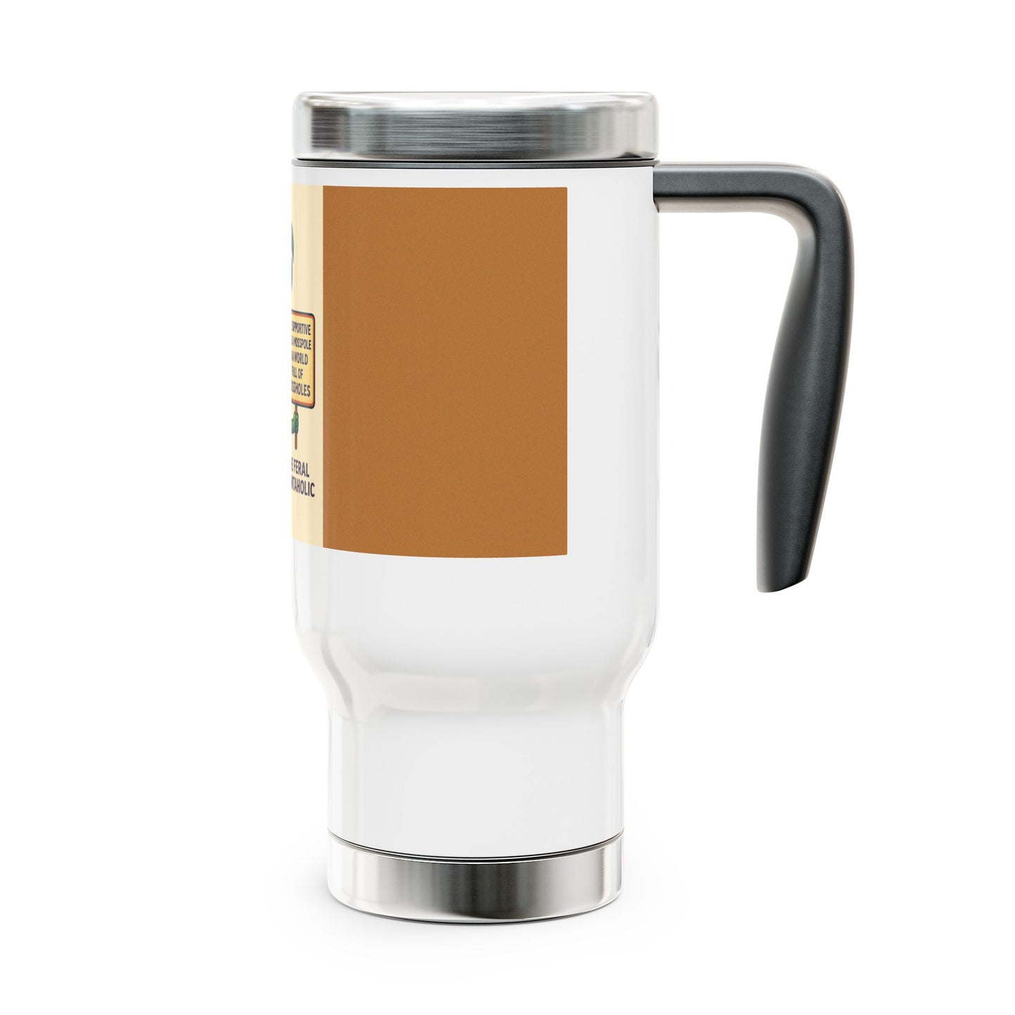 Personalized Travel Mug, Insulated Coffee Cup, Nature Lover Gift, Customizable Stainless Steel, Perfect for Holidays