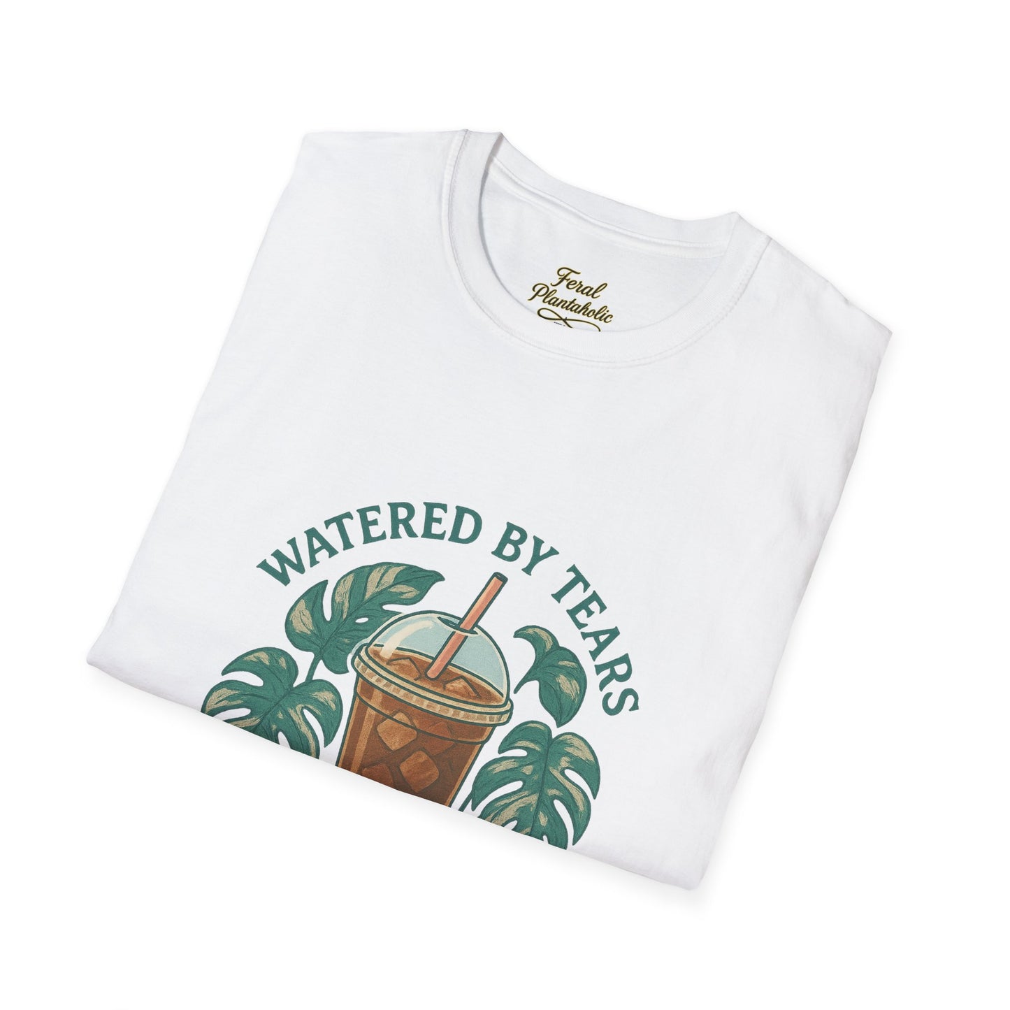 Watered by Tears and Coffee Unisex T-Shirt, Humorous Coffee Lover Shirt, Gift for Coffee Enthusiasts, Casual Wear, Perfect for [...]