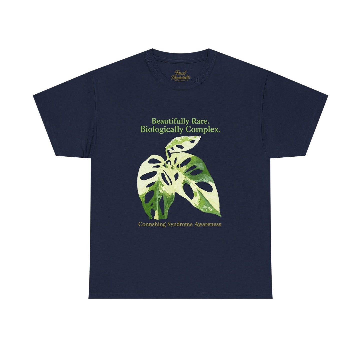 Monstera 'Beautifully Rare' Awareness Tee — Cornelia de Lange Syndrome